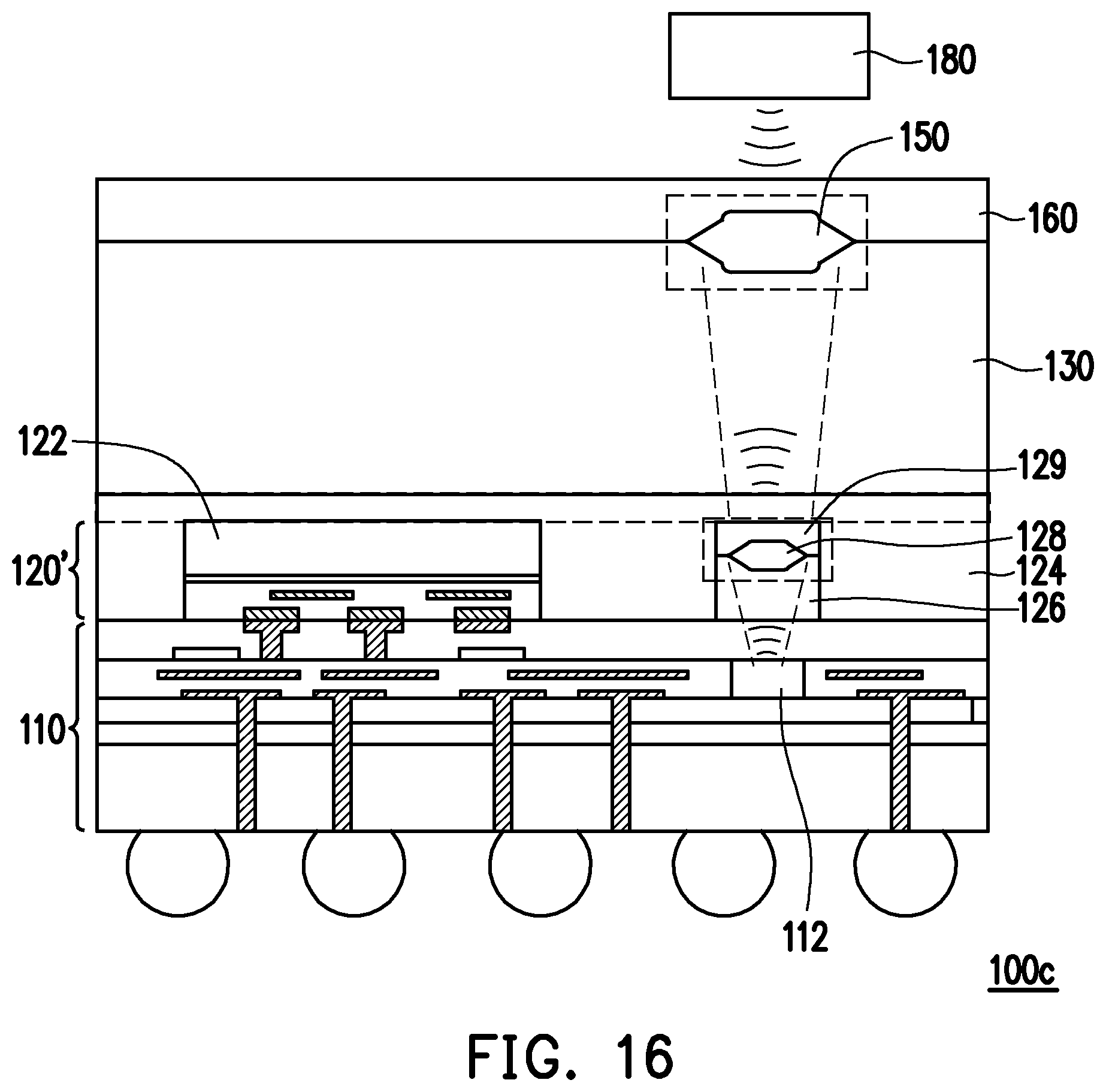 Patent US12317655 Figure 12 – Semiconductor package and manufacturing method of semiconductor package