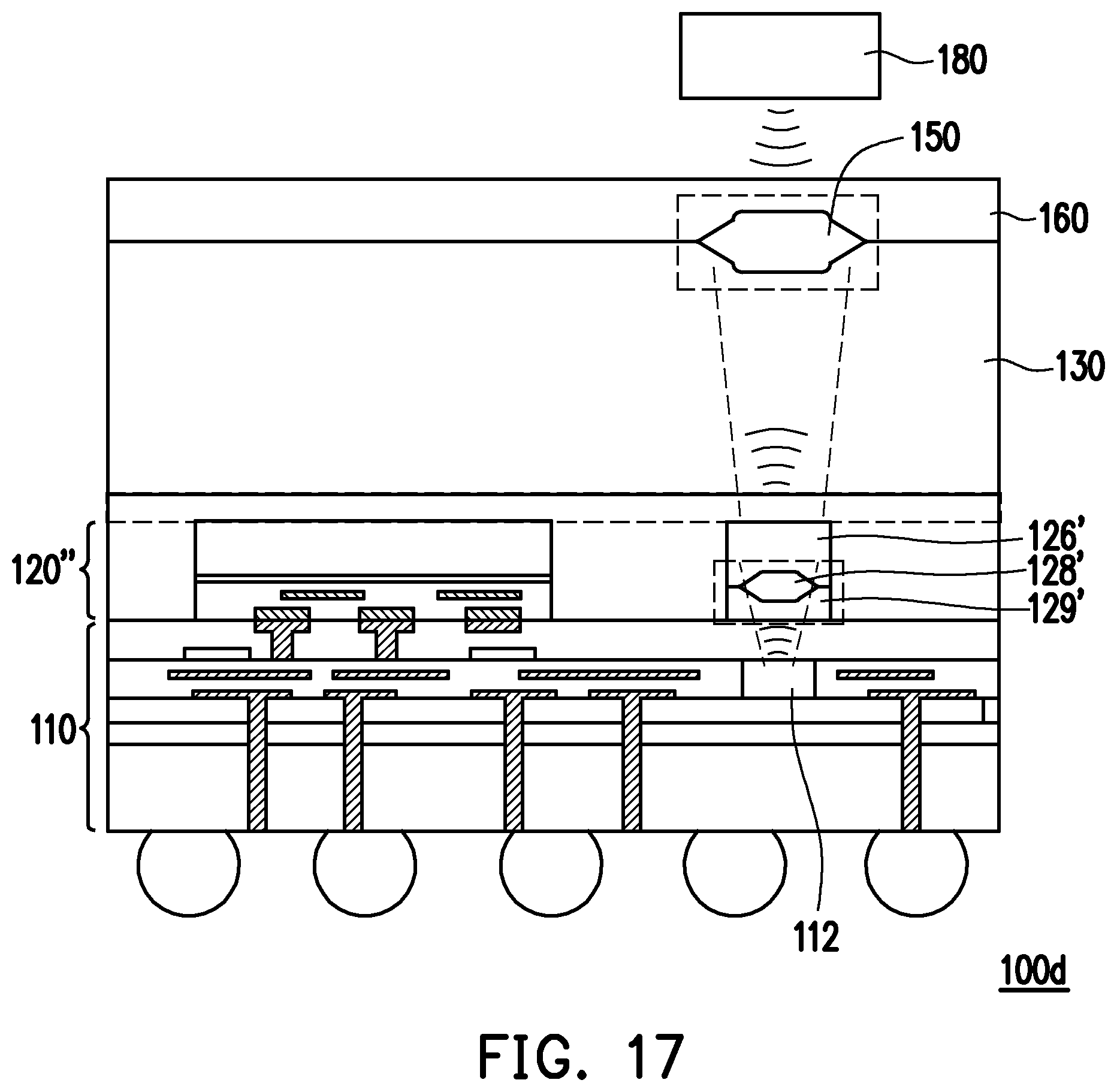 Patent US12317655 Figure 13 – Semiconductor package and manufacturing method of semiconductor package