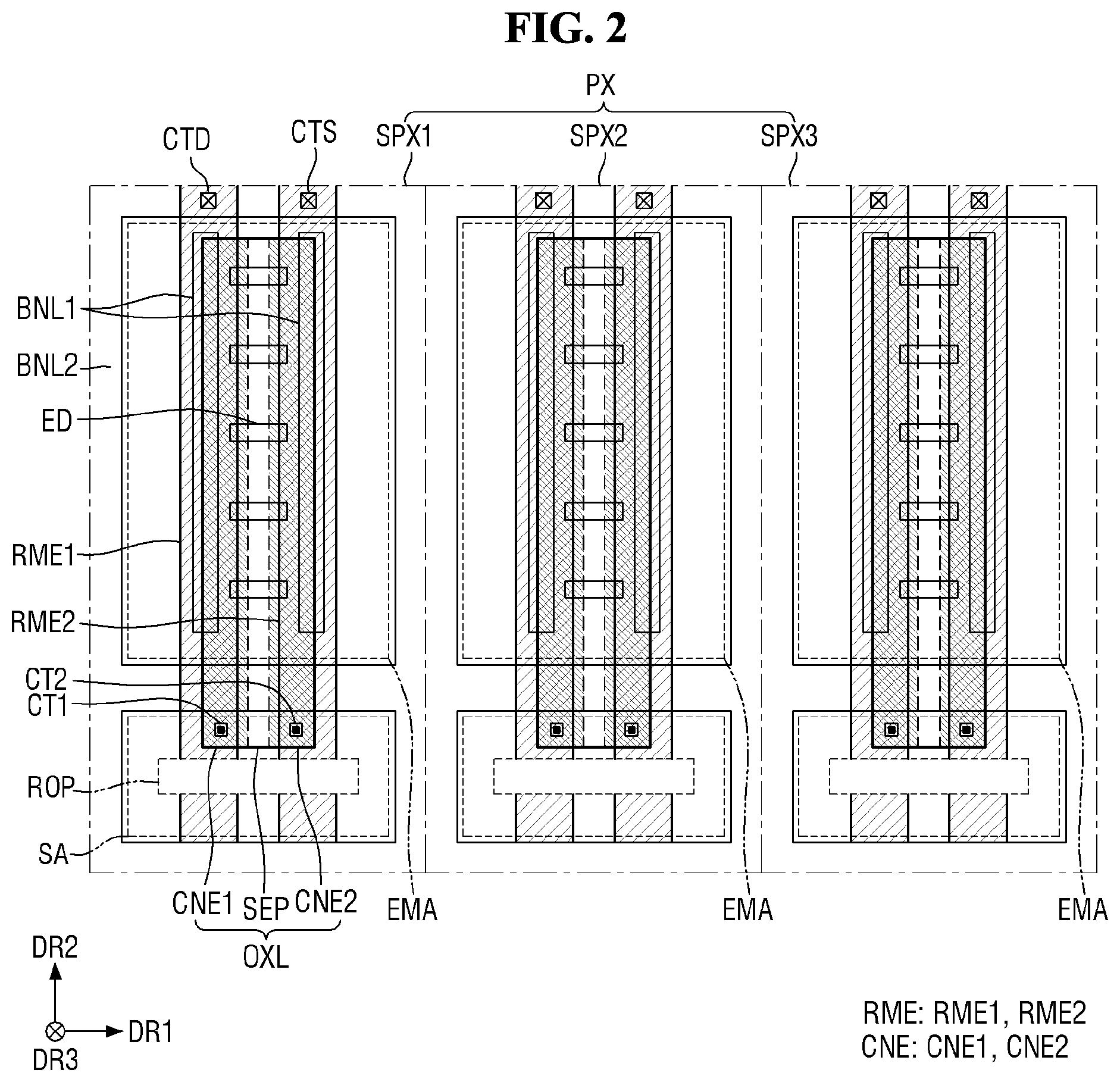 Patent US12317658 Figure 2 – Display device