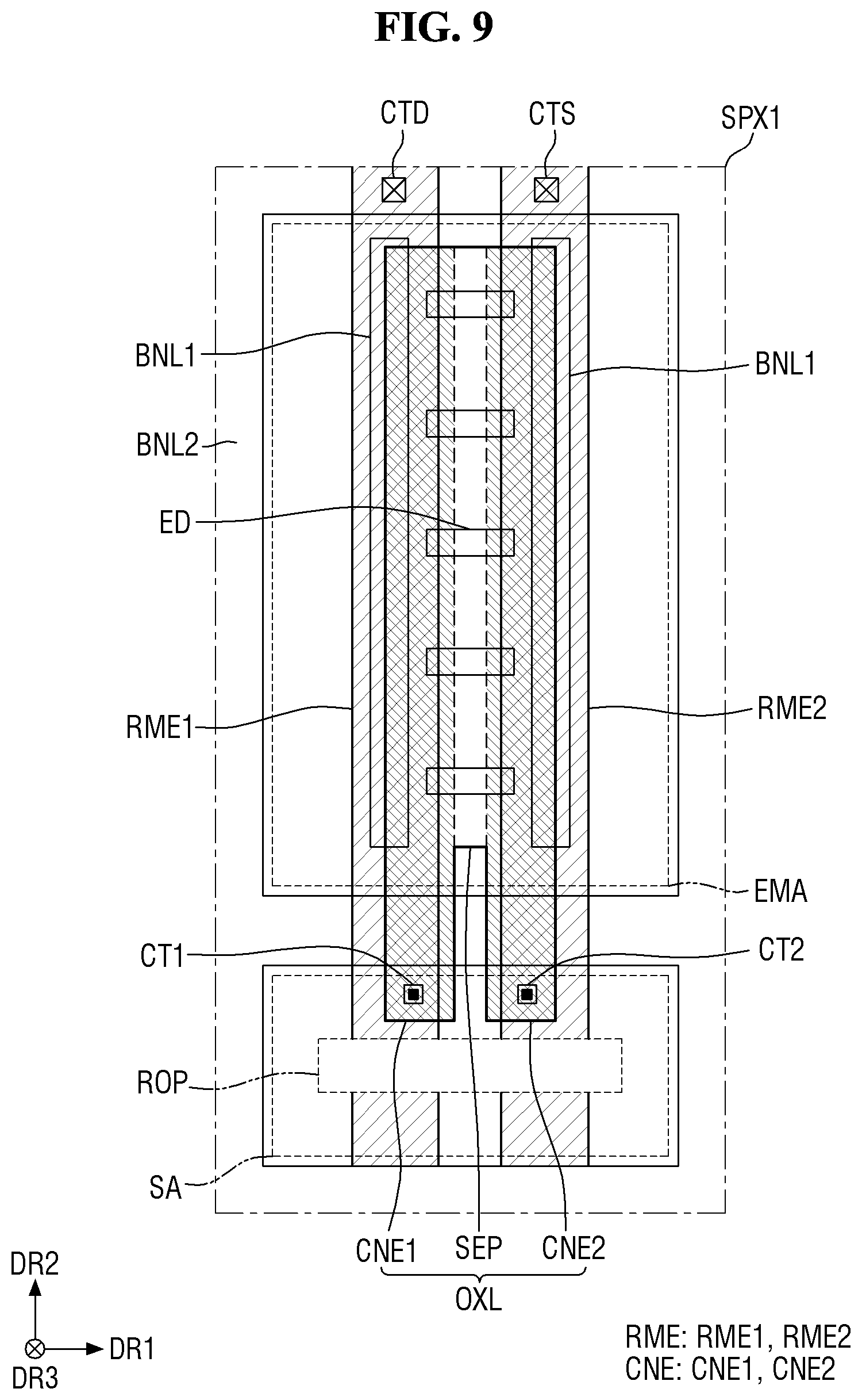 Patent US12317658 Figure 9 – Display device