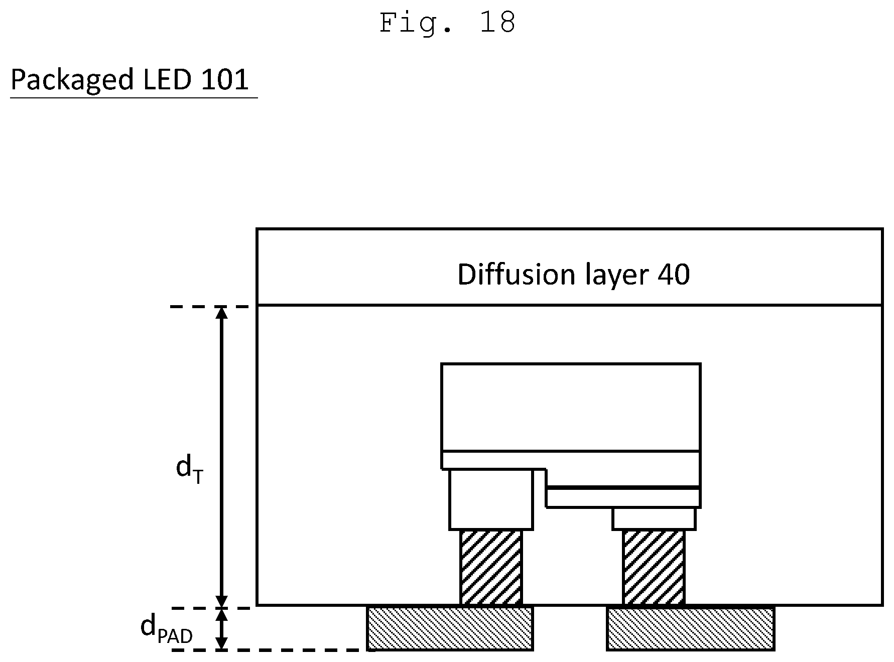 Patent US12317659 Figure 15 – Method of making a packaged device