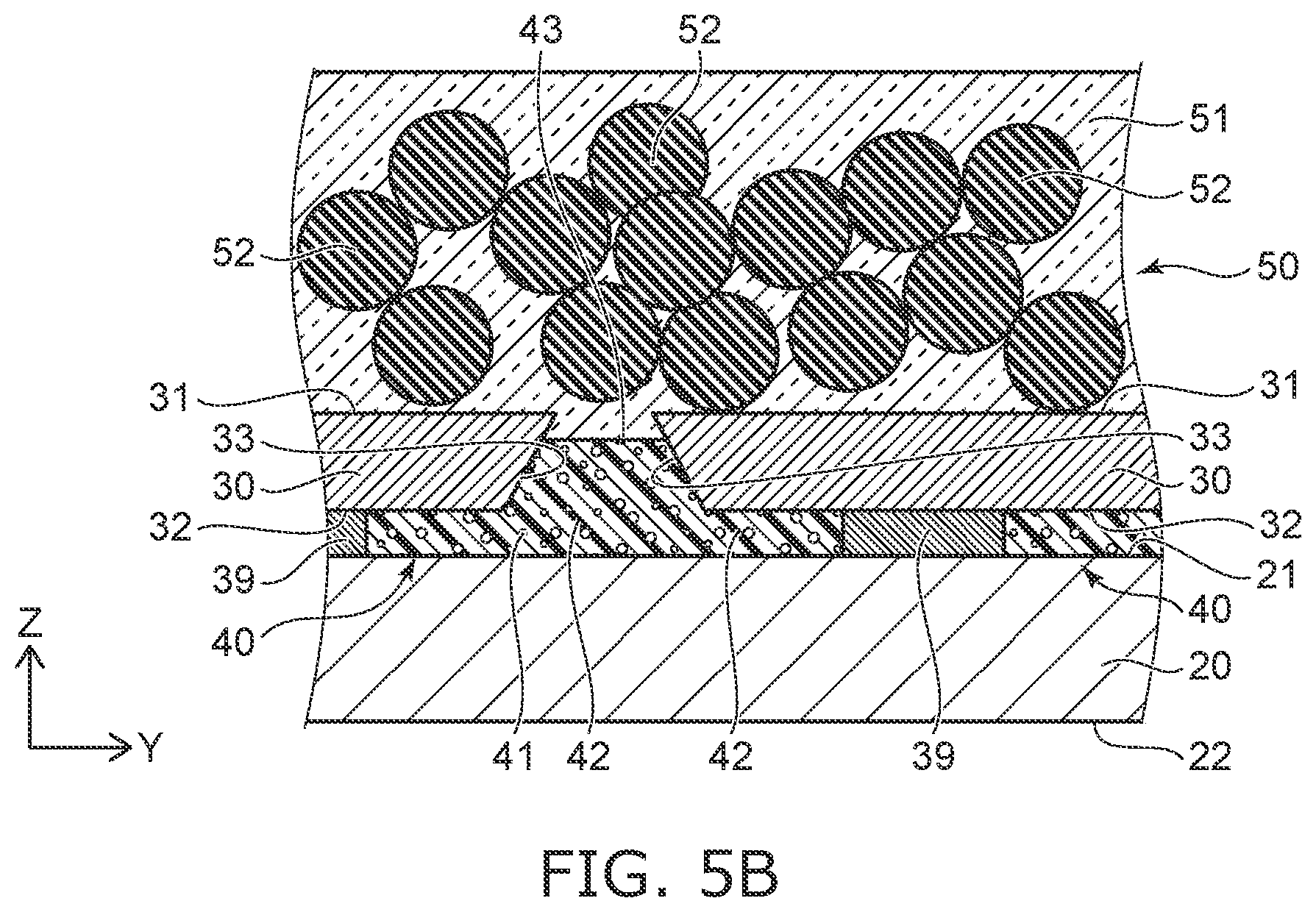 Patent US12317661 Figure 6 – Light emitting module manufacturing method including covering lateral faces of light emitting elements with resin