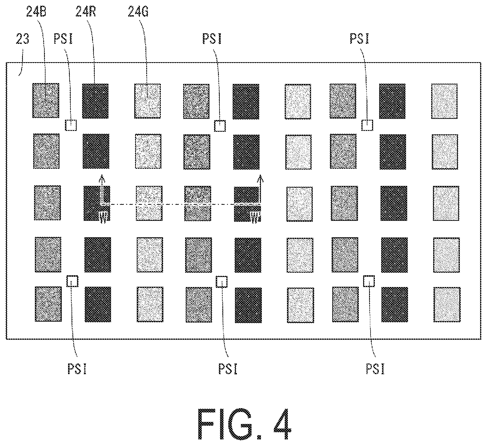 Patent US12317662 Figure 4 – Display device and method for inspecting display device