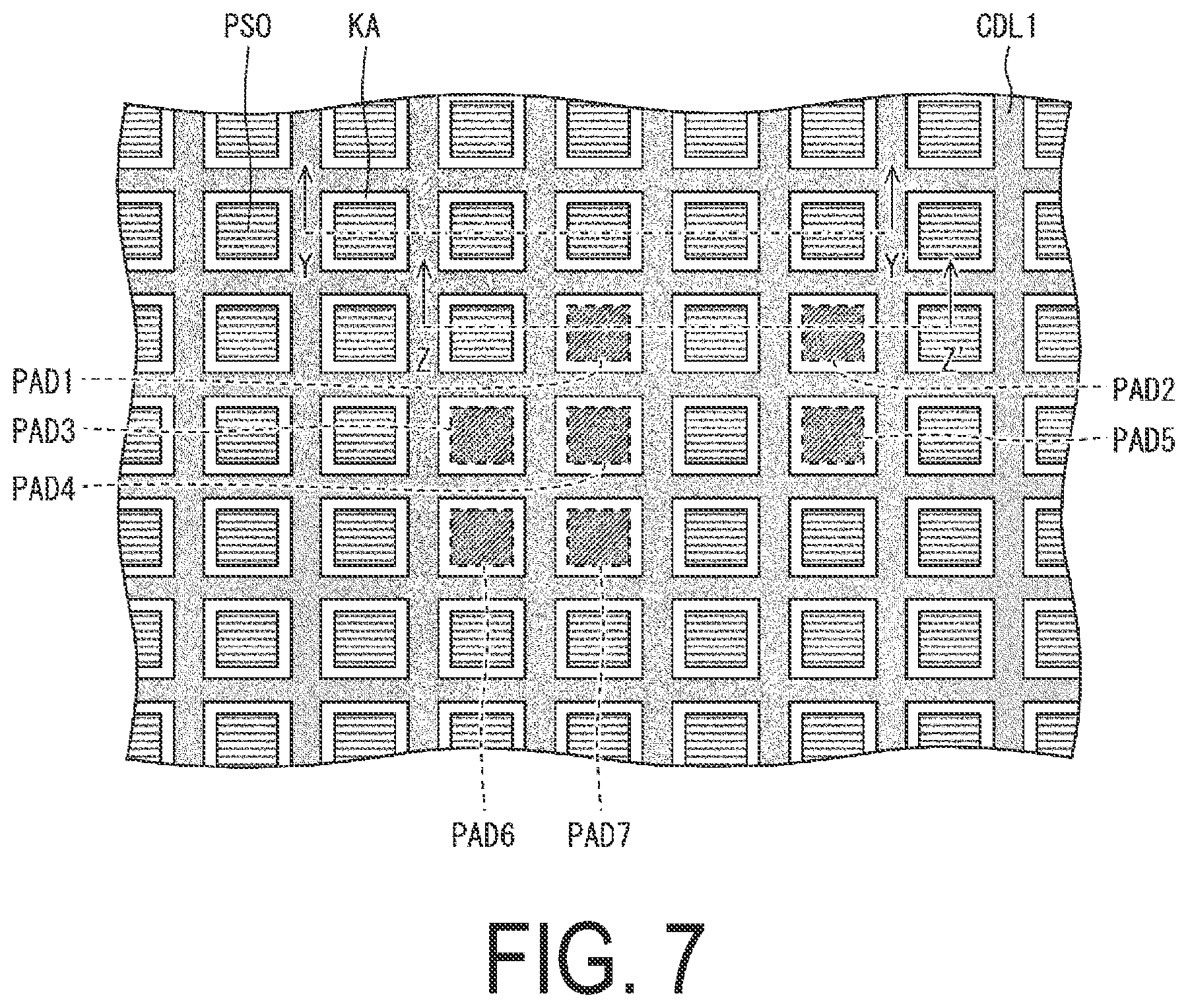 Patent US12317662 Figure 7 – Display device and method for inspecting display device
