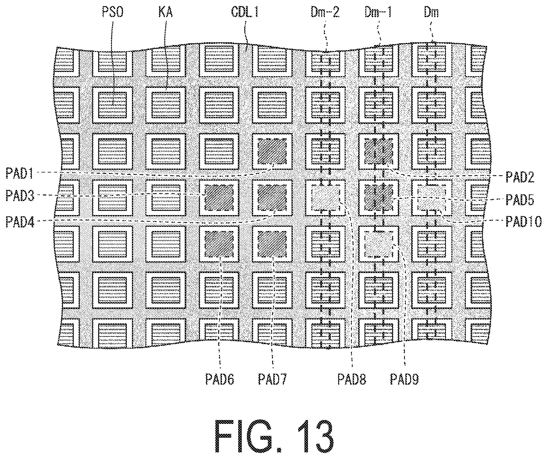 Patent US12317662 Figure 13 – Display device and method for inspecting display device