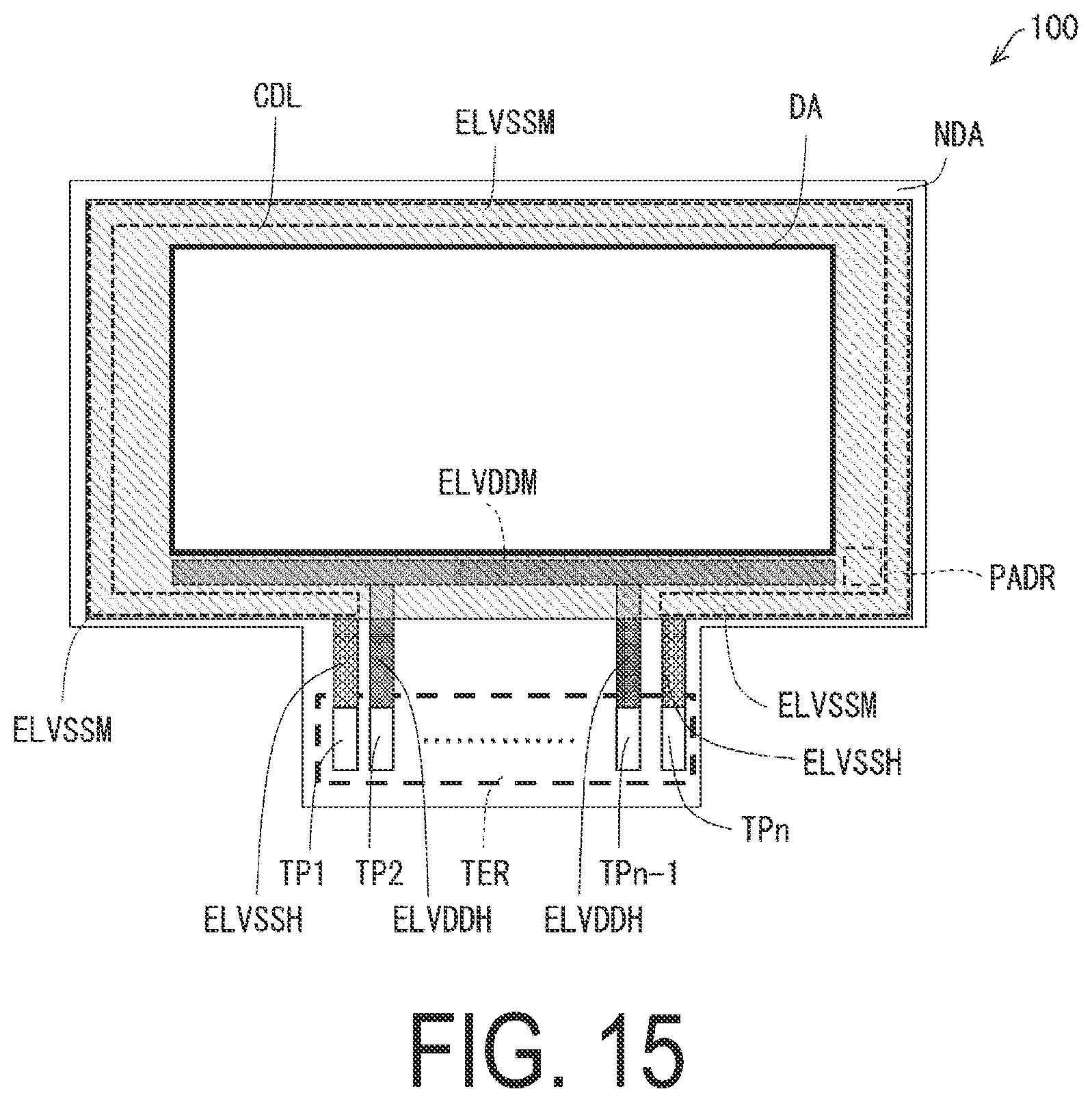 Patent US12317662 Figure 15 – Display device and method for inspecting display device