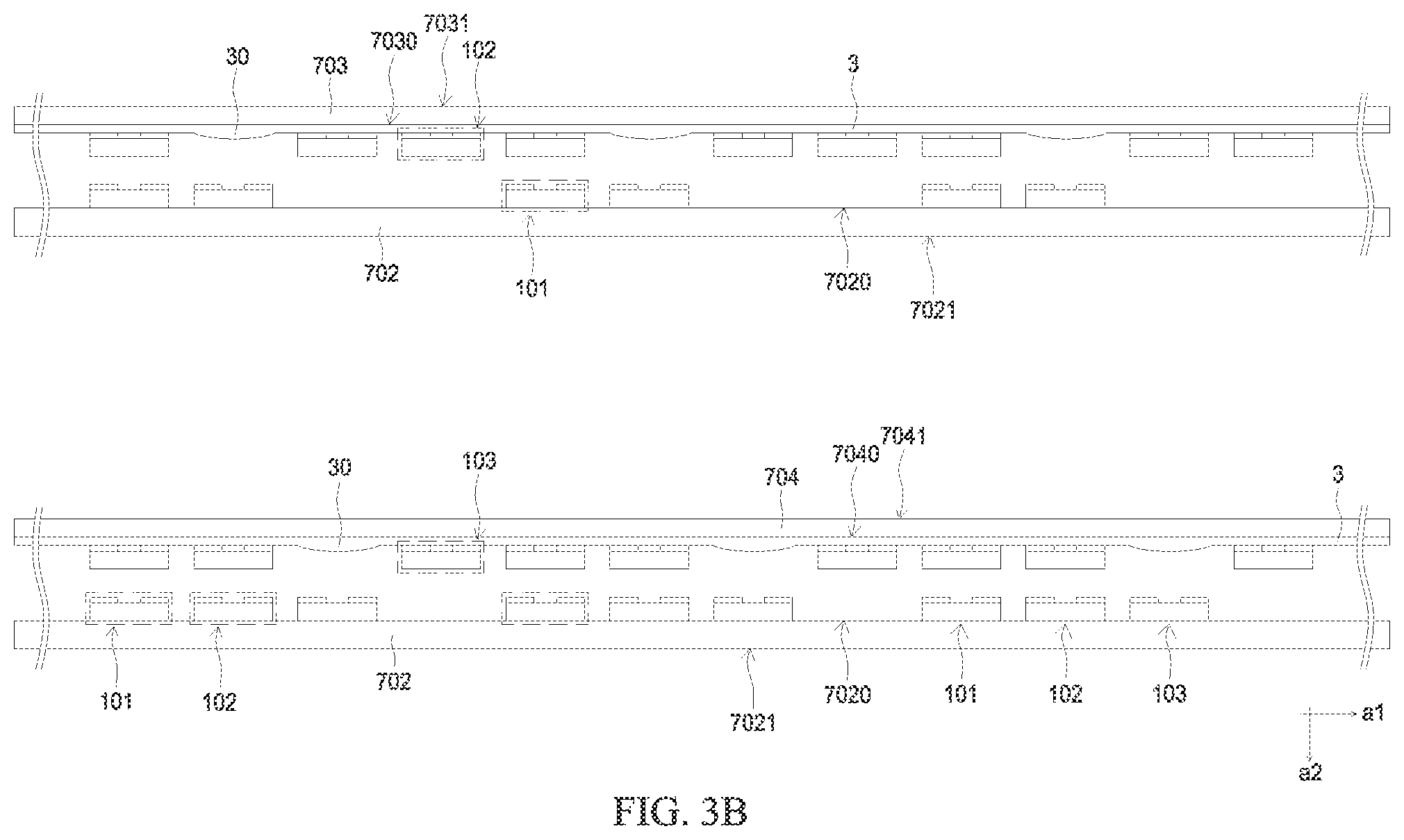 Patent US12317664 Figure 7 – Light-emitting device and manufacturing method thereof