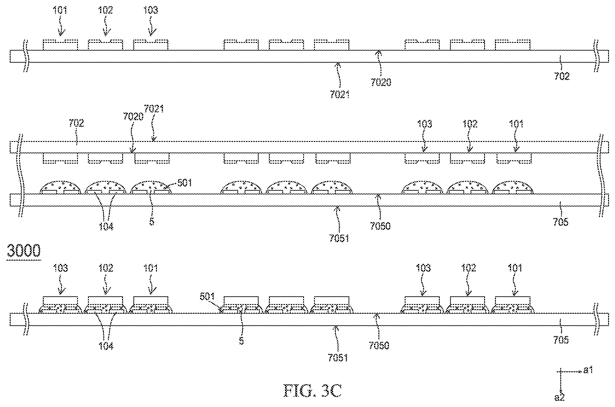 Patent US12317664 Figure 8 – Light-emitting device and manufacturing method thereof