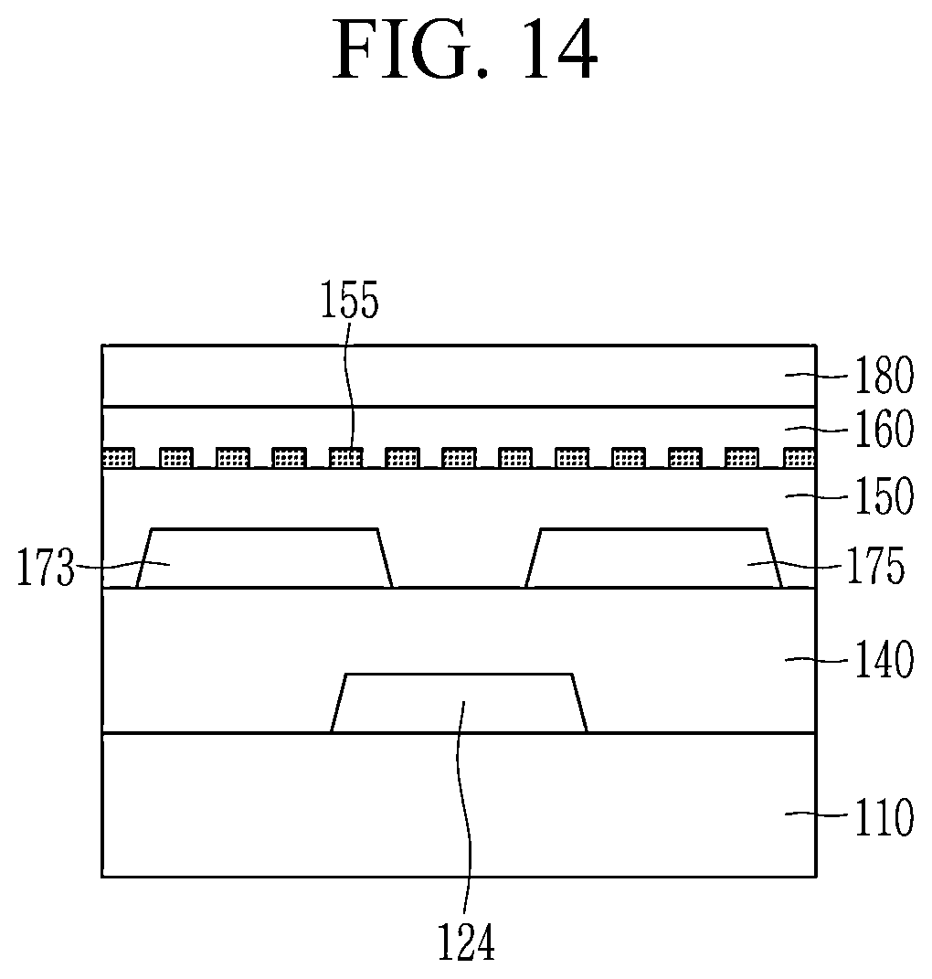Patent US12317666 Figure 14 – Organic thin film transistor and method of manufacturing the same and thin film transistor array panel and electronic device
