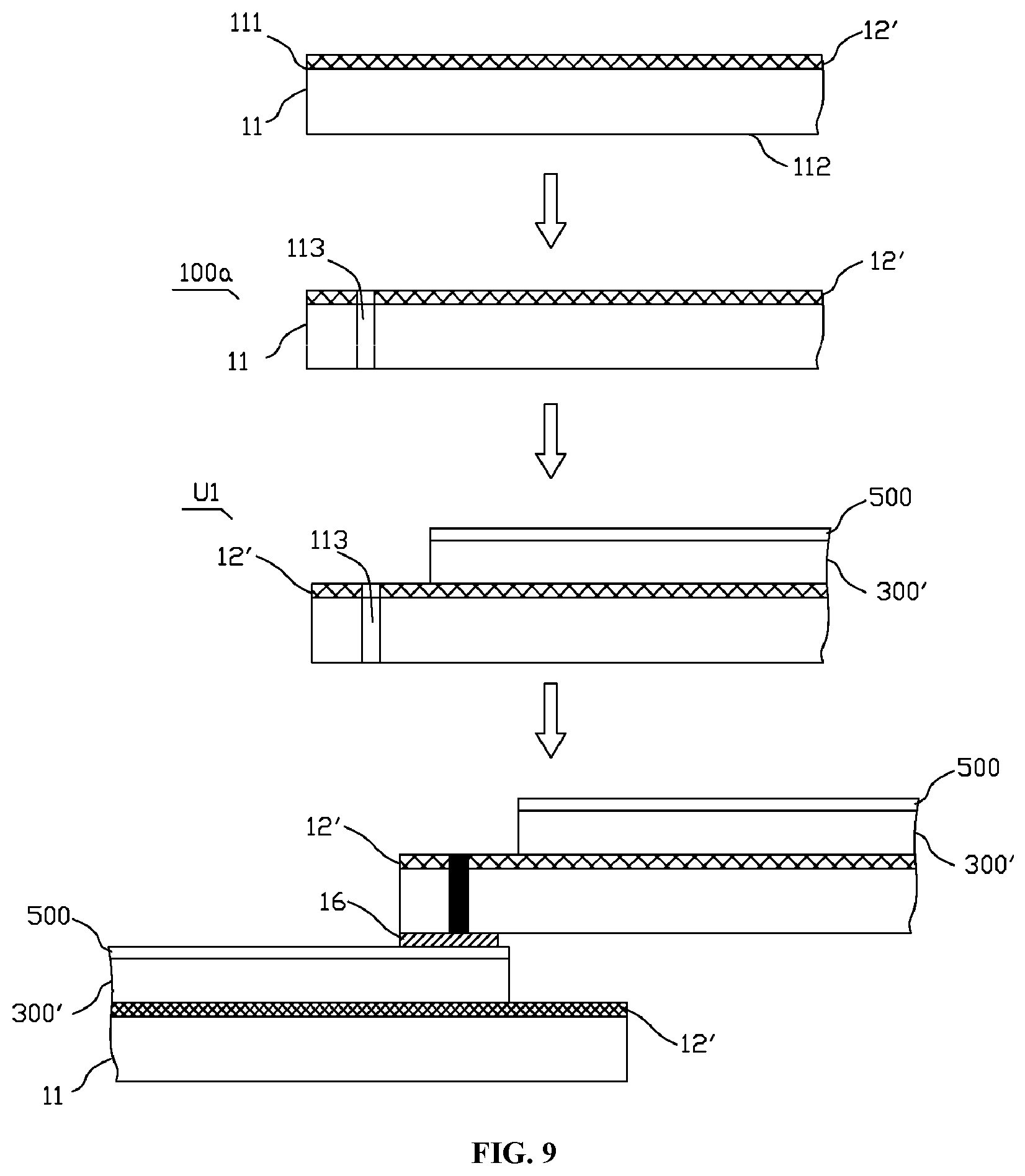 Patent US12317667 Figure 6 – Flexible photoelectric device module and method for manufacturing same