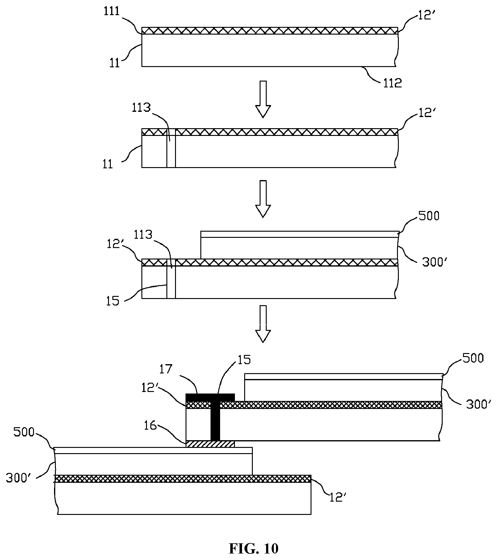 Patent US12317667 Figure 7 – Flexible photoelectric device module and method for manufacturing same