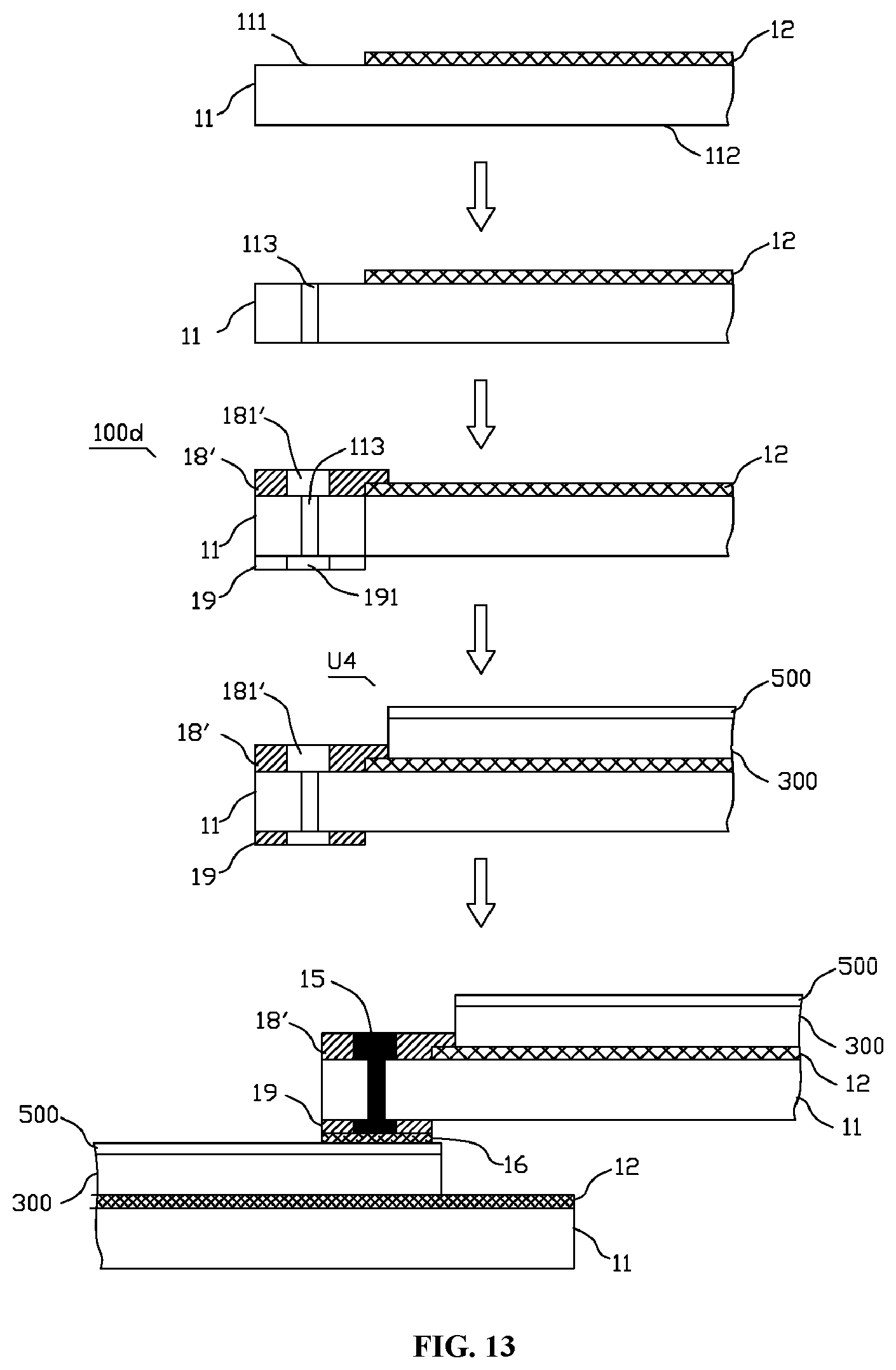 Patent US12317667 Figure 10 – Flexible photoelectric device module and method for manufacturing same