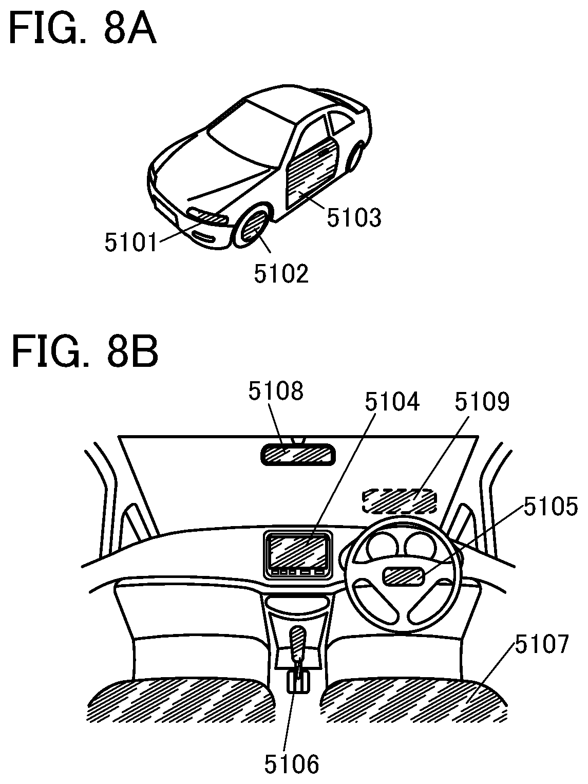 Patent US12317668 Figure 8 – Light-emitting device, light-emitting apparatus, electronic device, and lighting device