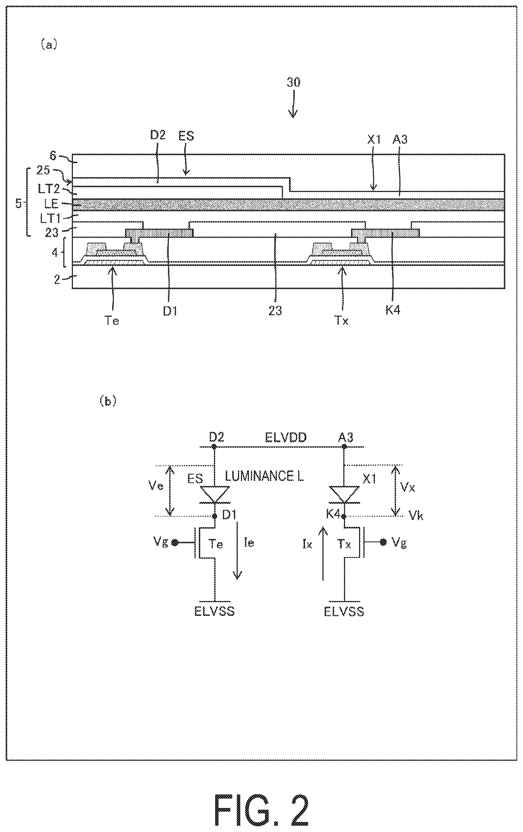 Patent US12317670 Figure 2 – Display device