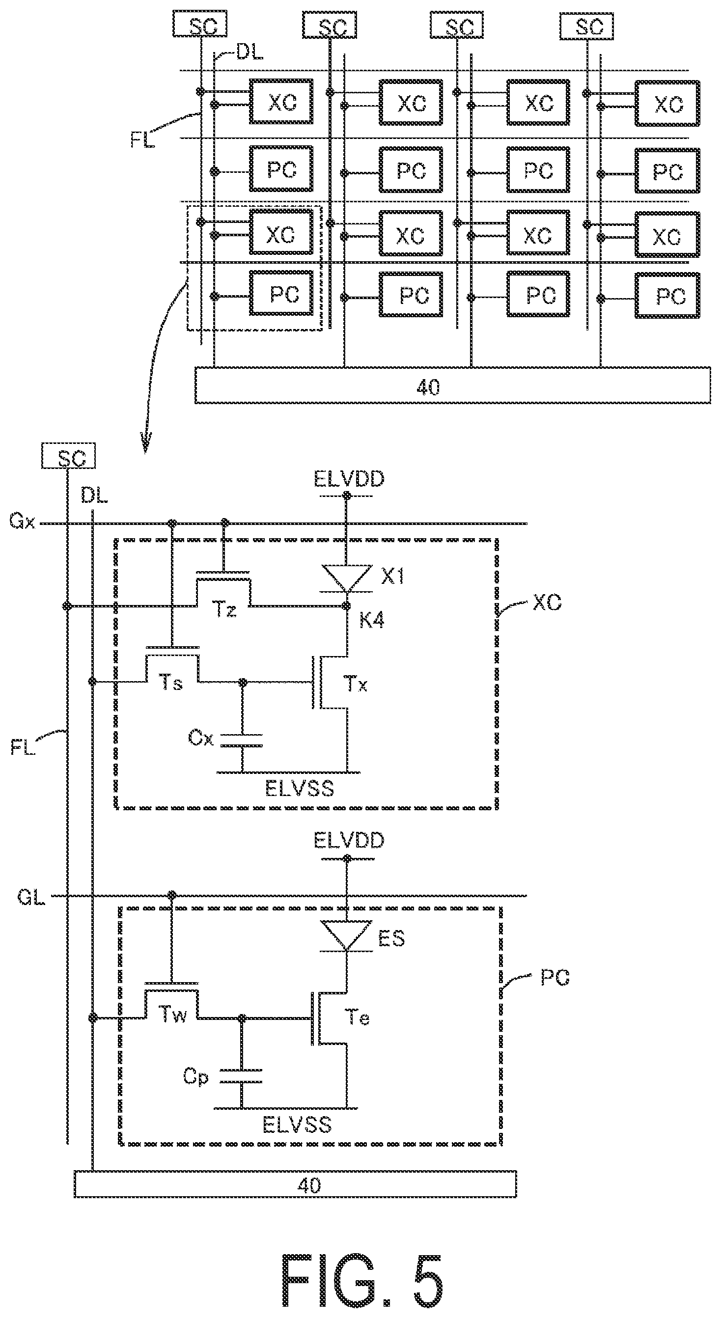 Patent US12317670 Figure 5 – Display device