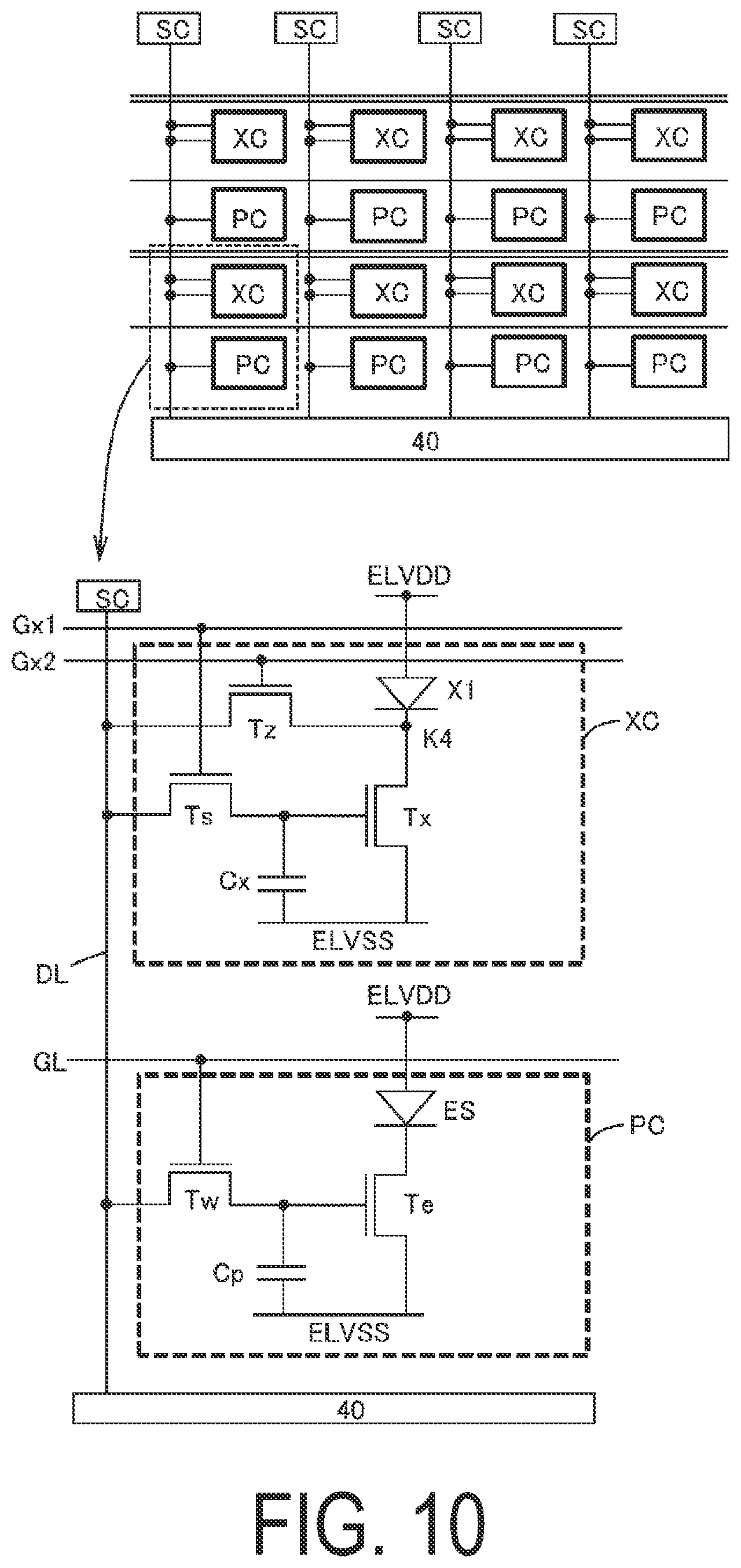 Patent US12317670 Figure 10 – Display device