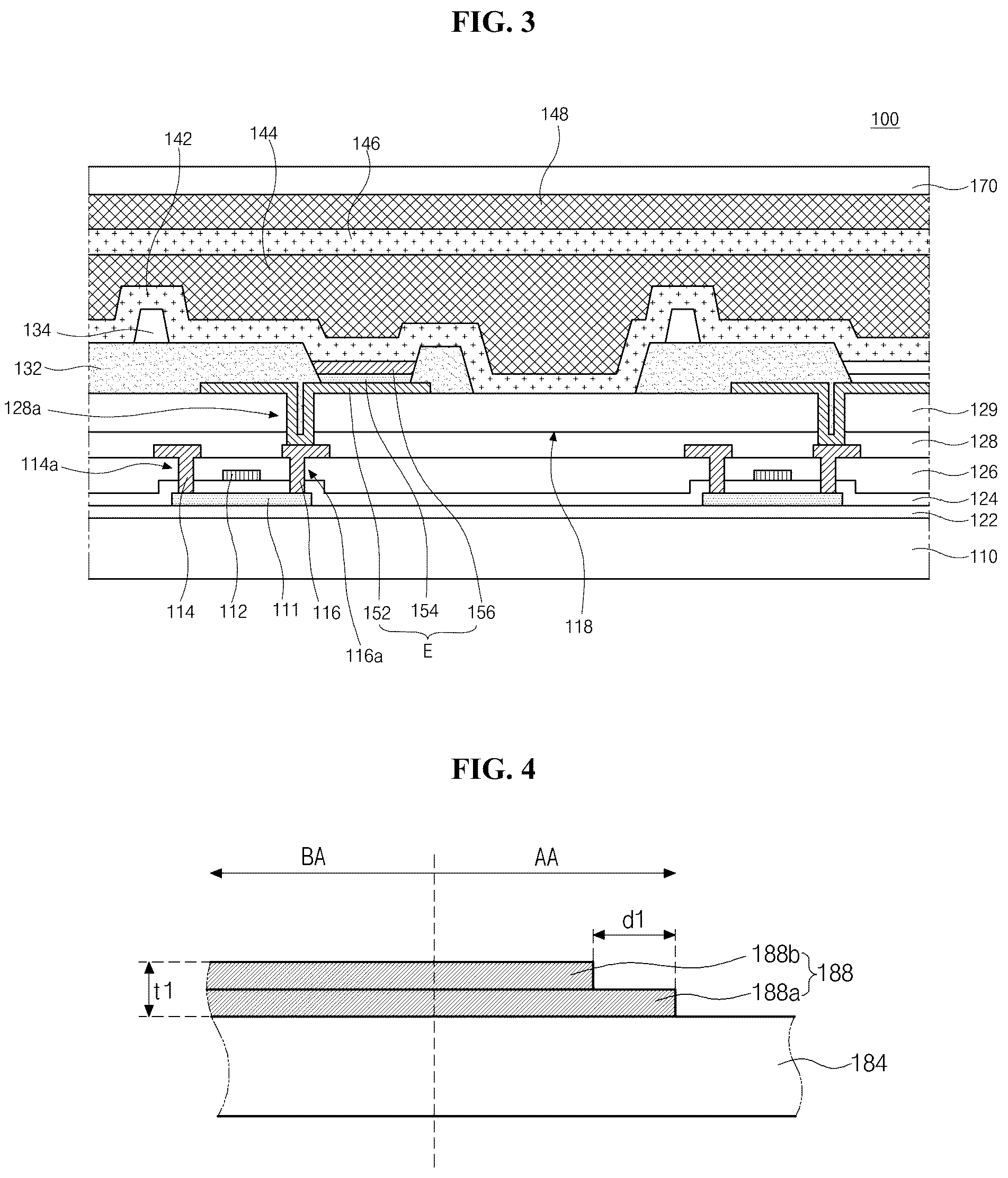 Patent US12317672 Figure 2 – Display device for preventing separation of black matrix therefrom