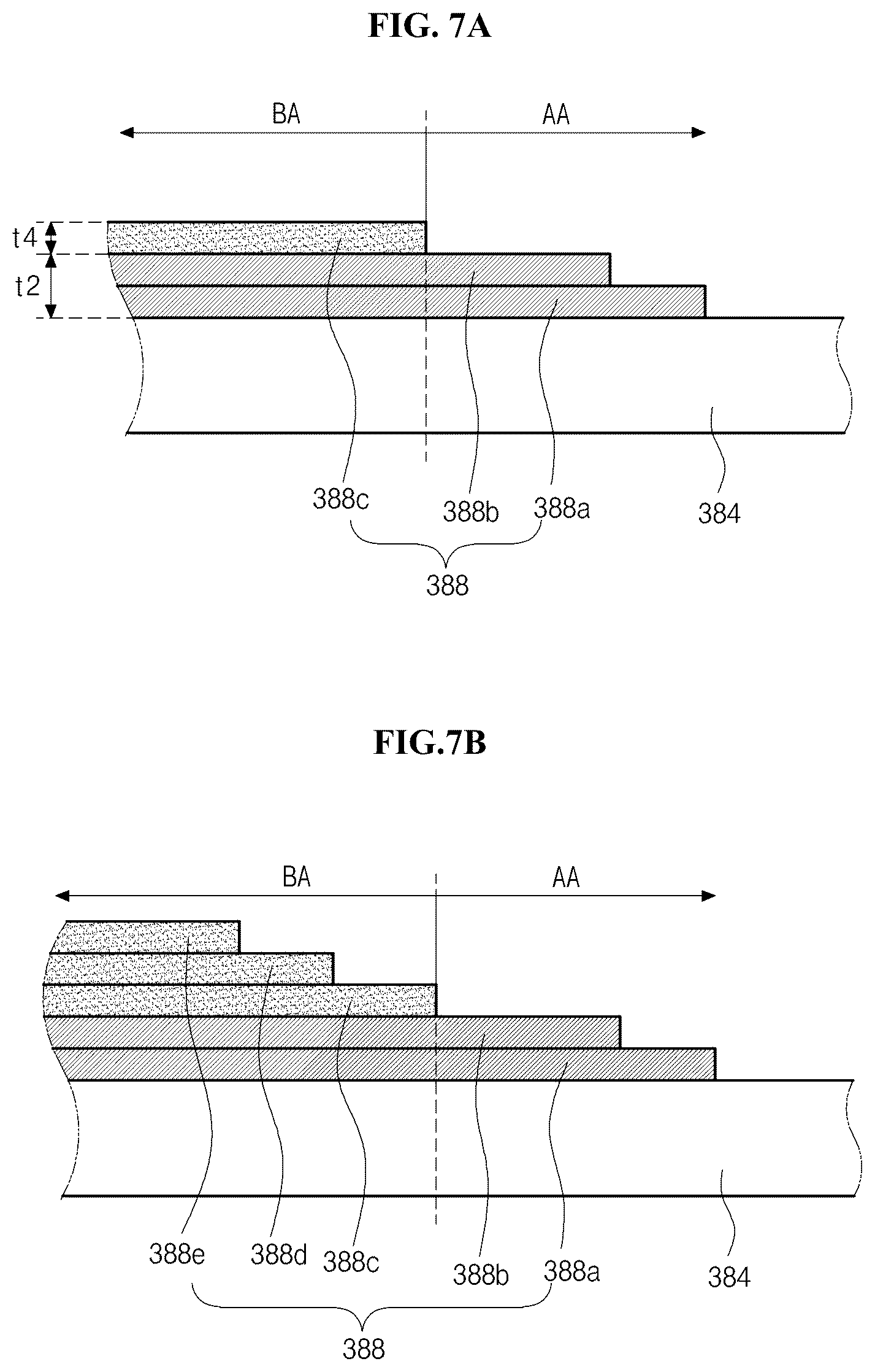 Patent US12317672 Figure 4 – Display device for preventing separation of black matrix therefrom