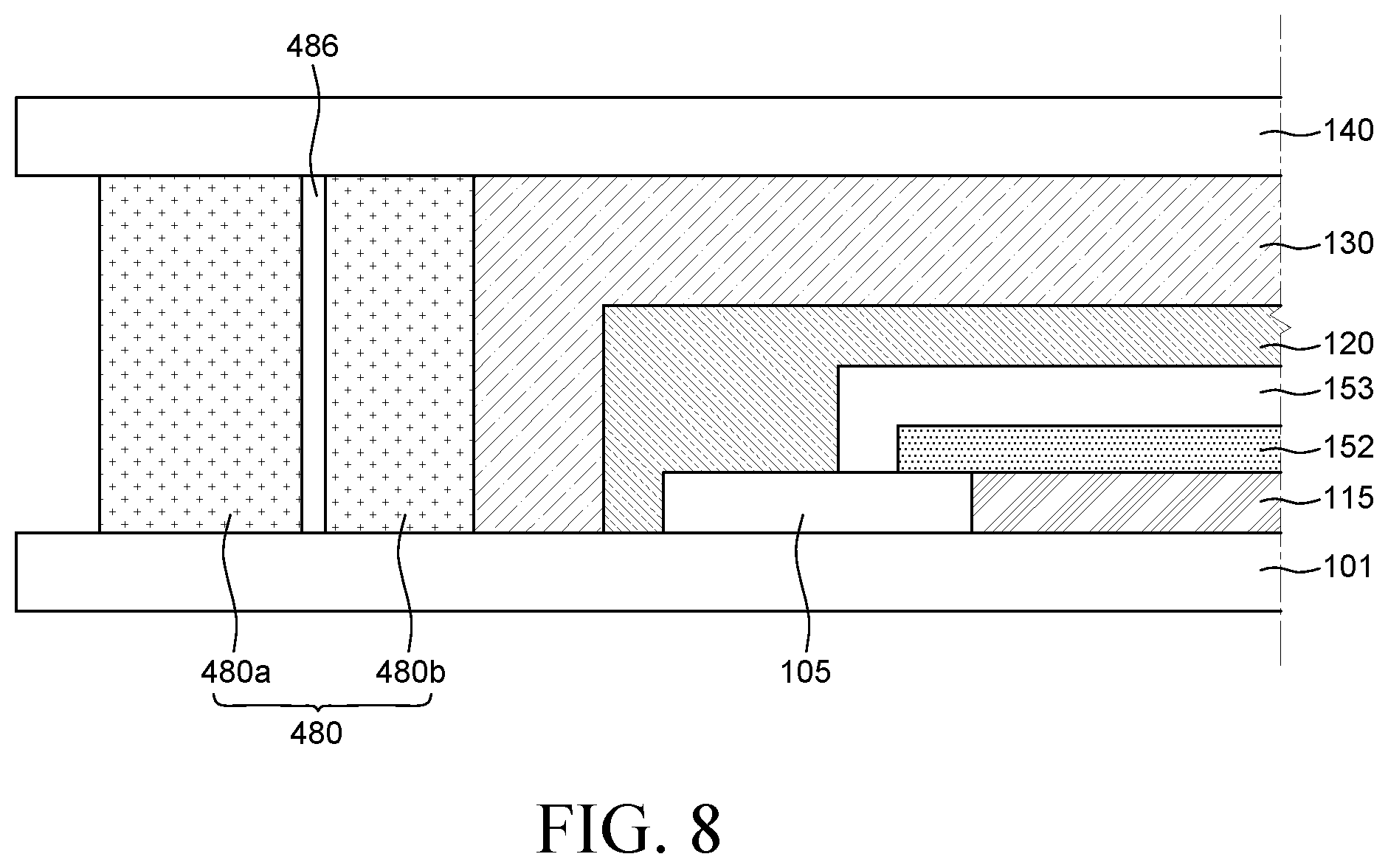 Patent US12317673 Figure 9 – Organic light emitting display device that detects moisture by emitting light responsive to ultraviolet light irradiation