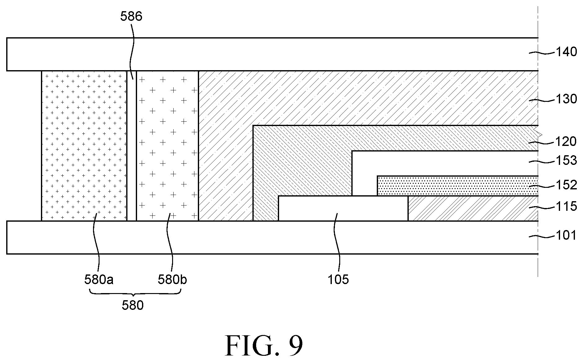 Patent US12317673 Figure 10 – Organic light emitting display device that detects moisture by emitting light responsive to ultraviolet light irradiation