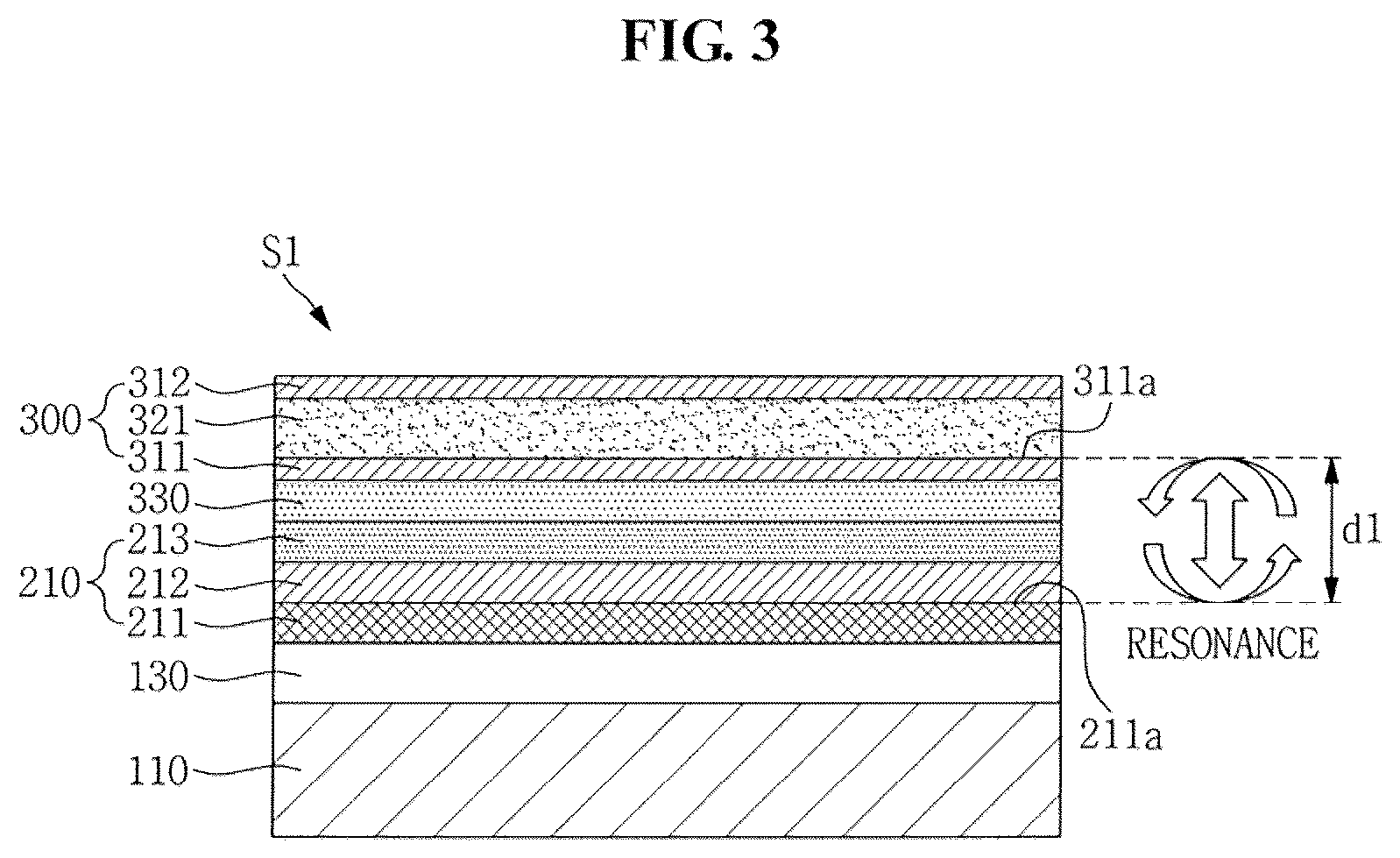 Patent US12317675 Figure 3 – Organic light-emitting diode display device including a thin film encapsulation layer