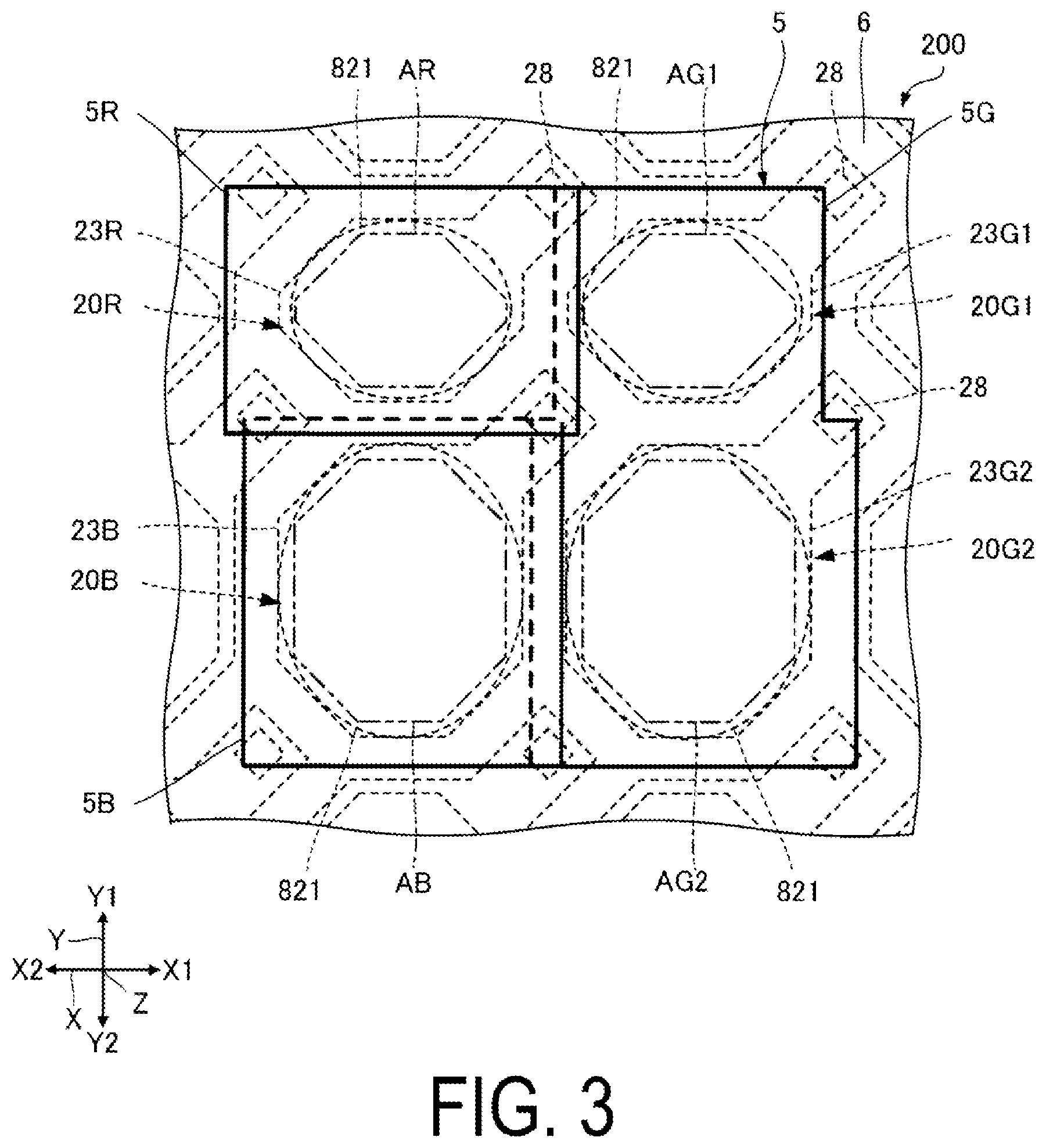 Patent US12317676 Figure 2 – Electro-optical device and electronic apparatus