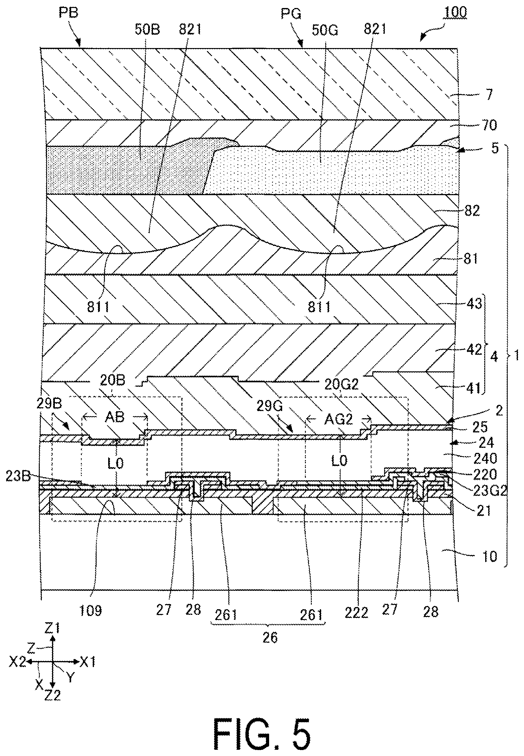 Patent US12317676 Figure 4 – Electro-optical device and electronic apparatus