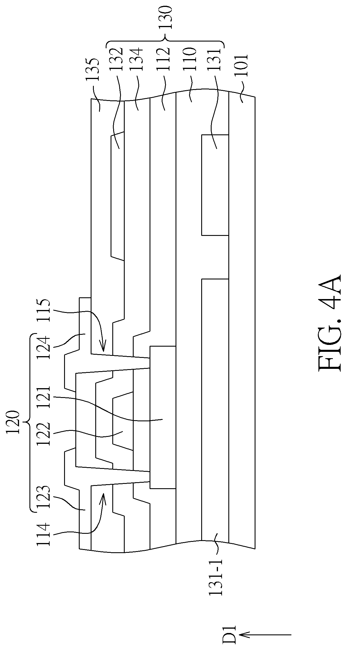Patent US12317682 Figure 7 – Display device including blue organic light emitting diode and blue light blocking layer