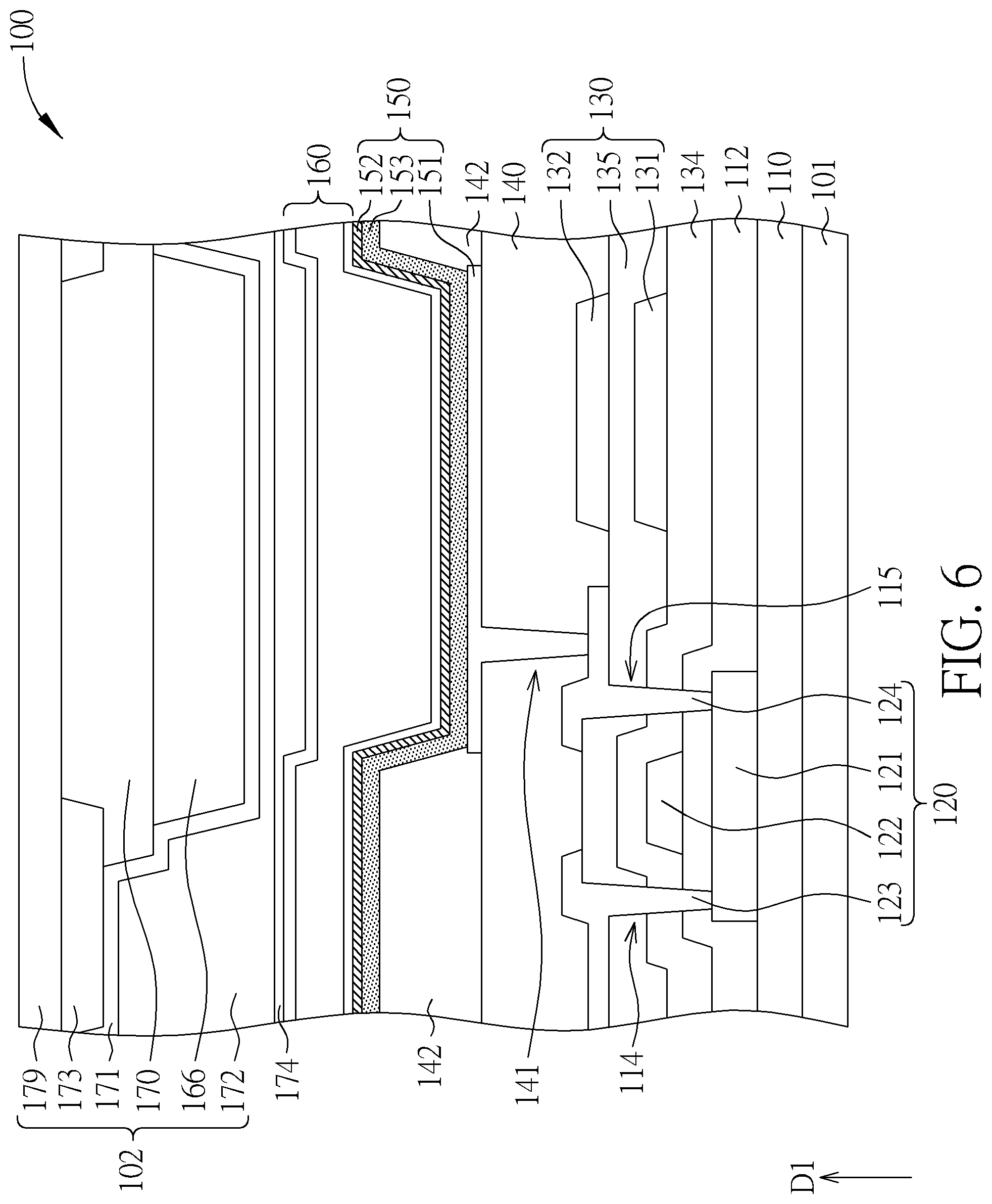 Patent US12317682 Figure 10 – Display device including blue organic light emitting diode and blue light blocking layer