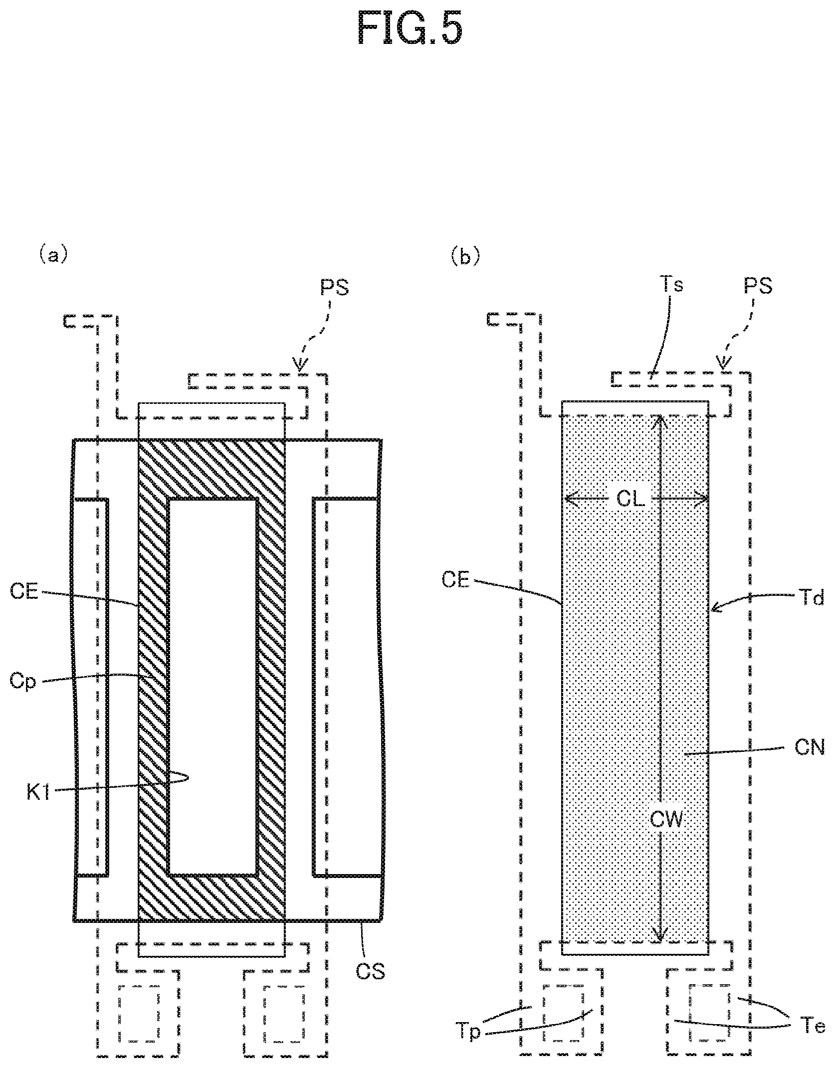Patent US12317685 Figure 5 – Display device