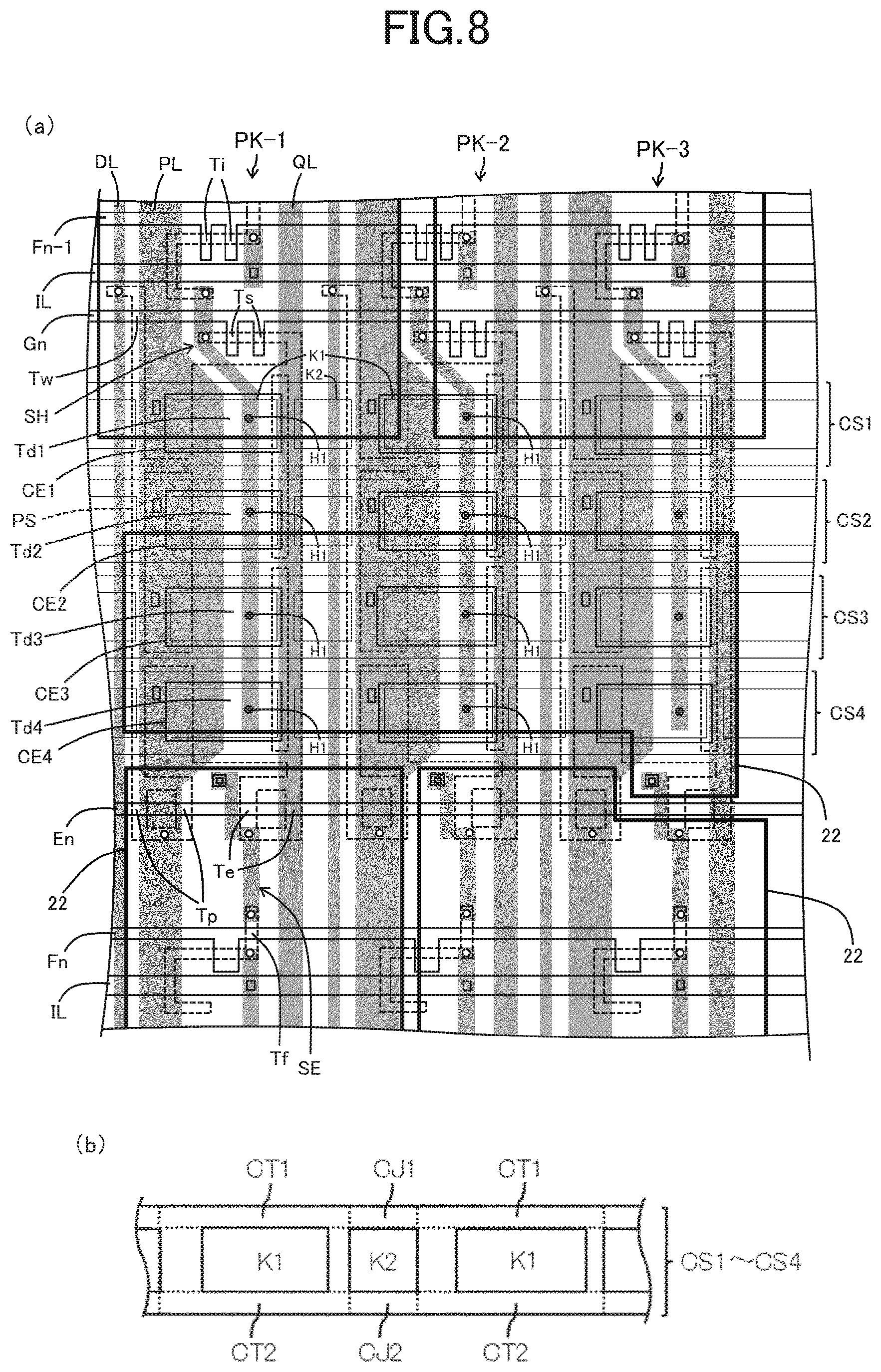 Patent US12317685 Figure 8 – Display device