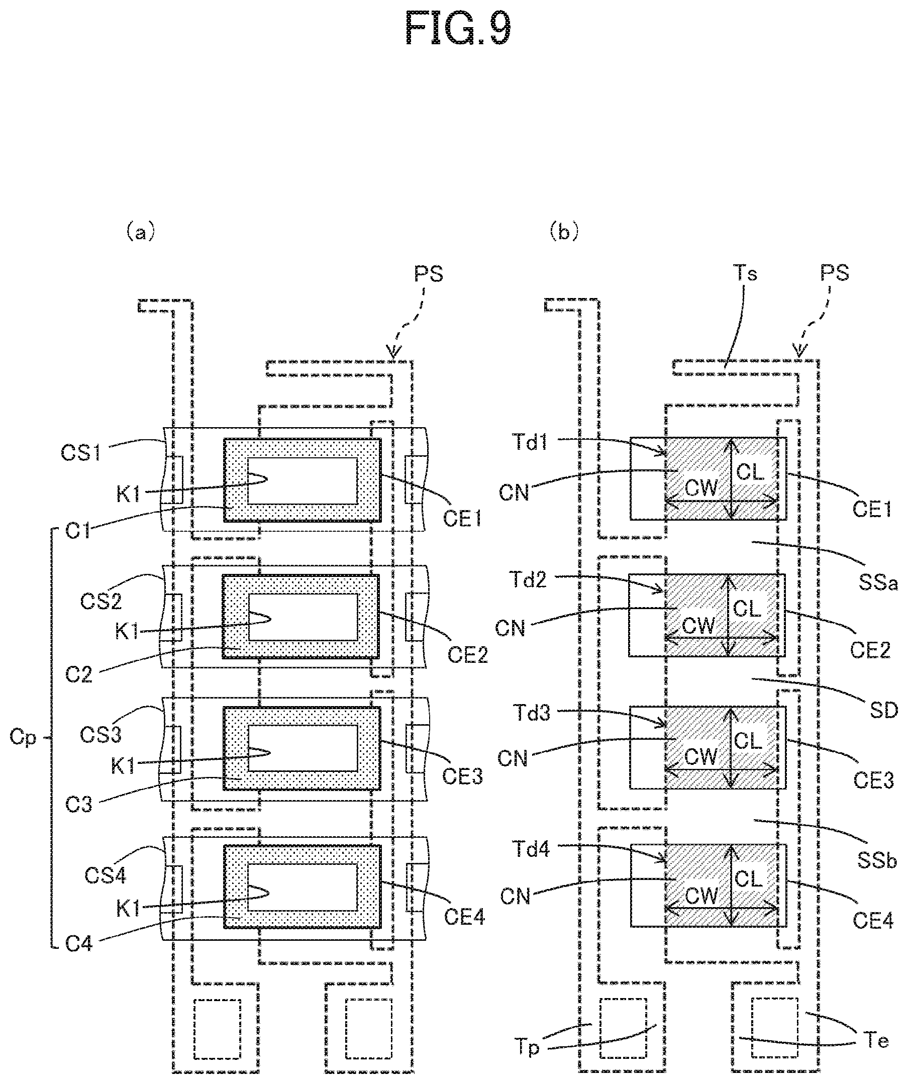 Patent US12317685 Figure 9 – Display device