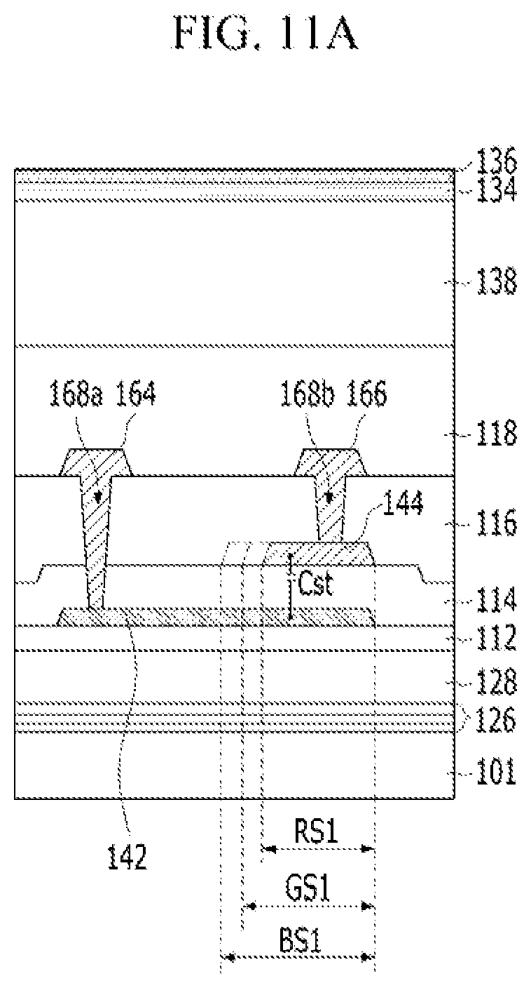Patent US12317686 Figure 10 – OLED pixel with aperture proportional to capacitance
