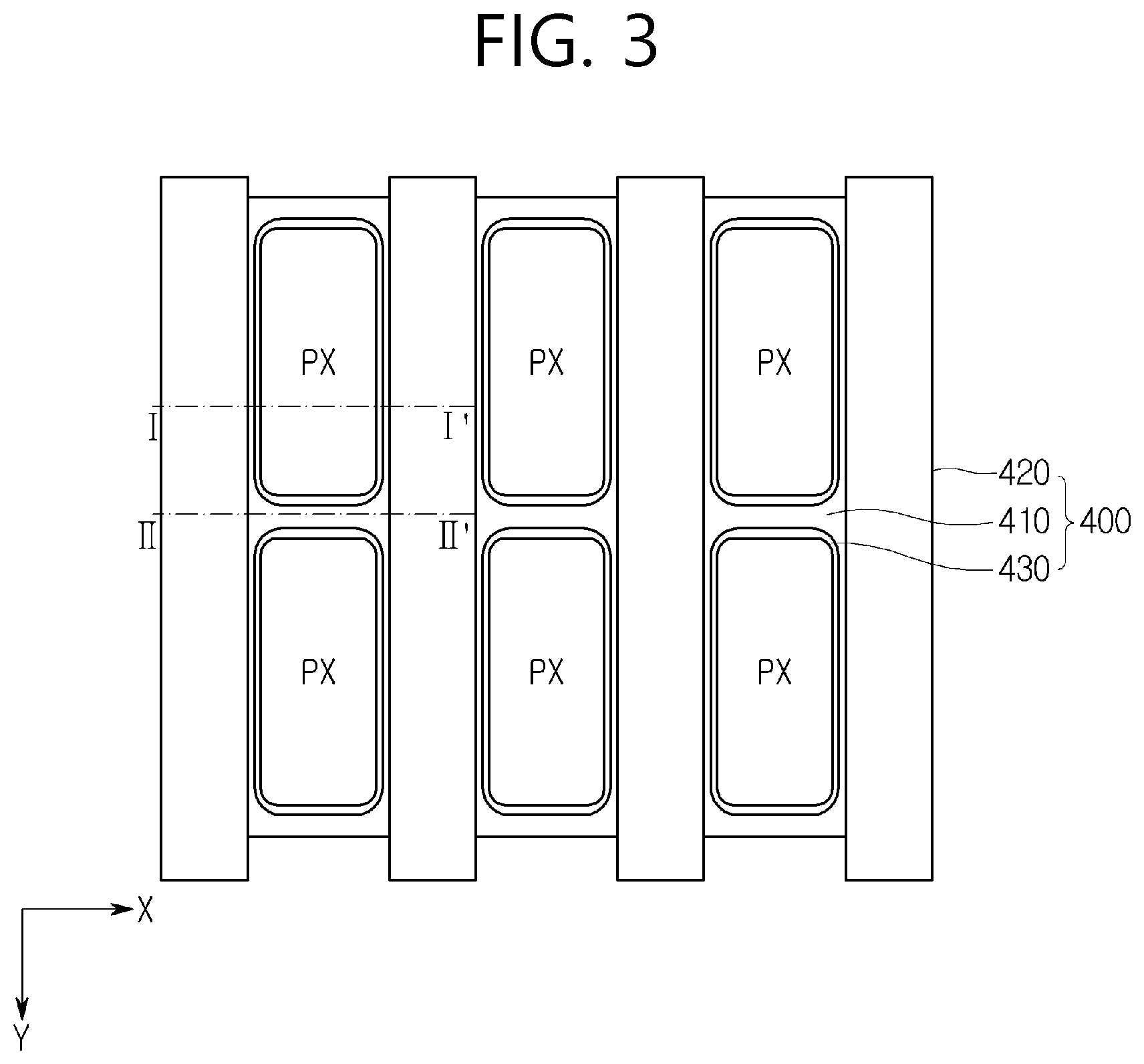 Patent US12317690 Figure 3 – Display device and method of manufacturing same