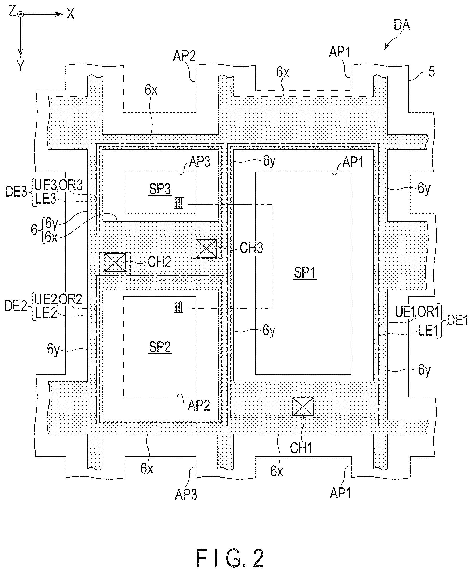 Patent US12317692 Figure 2 – Display device
