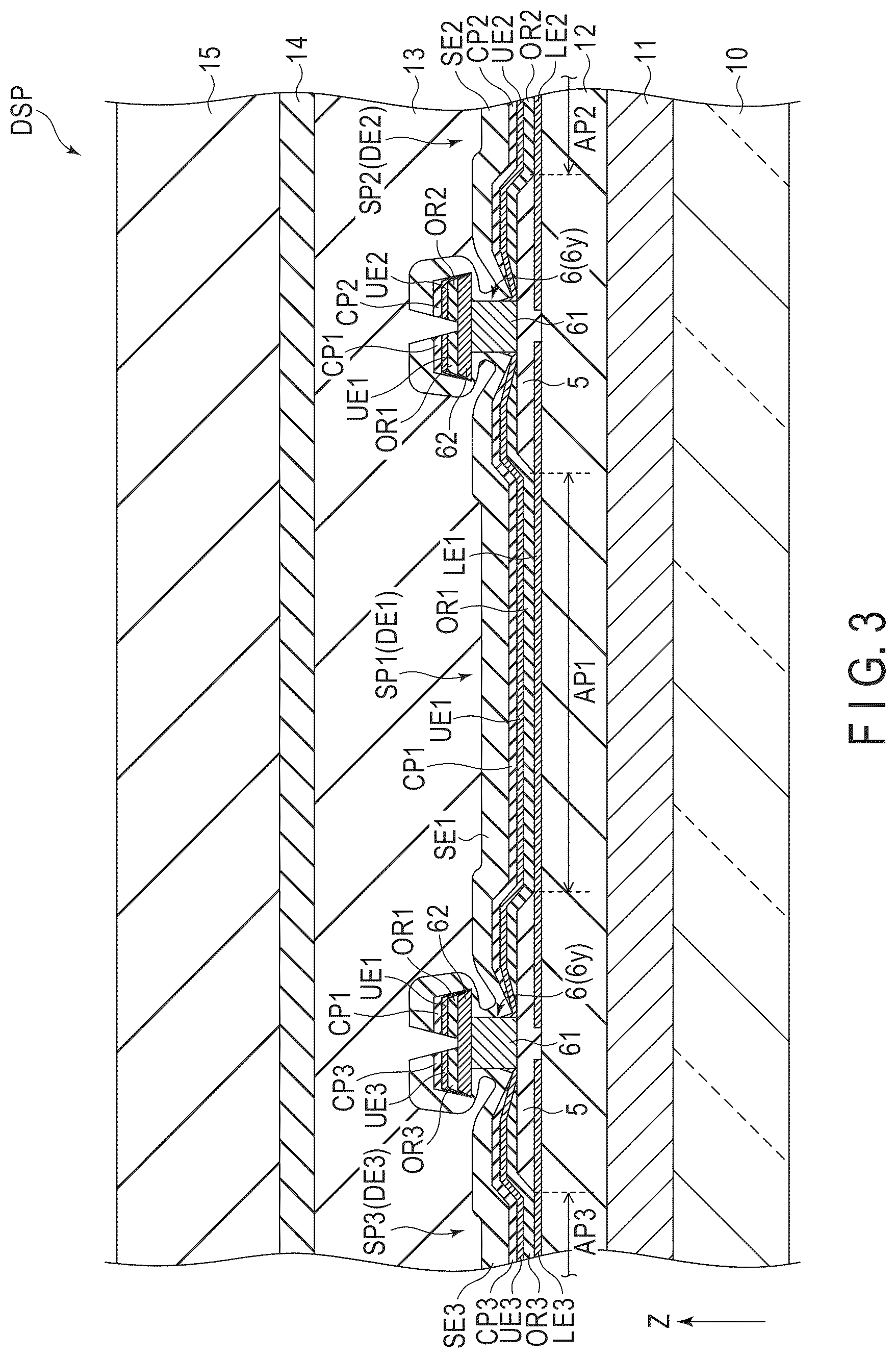 Patent US12317692 Figure 3 – Display device