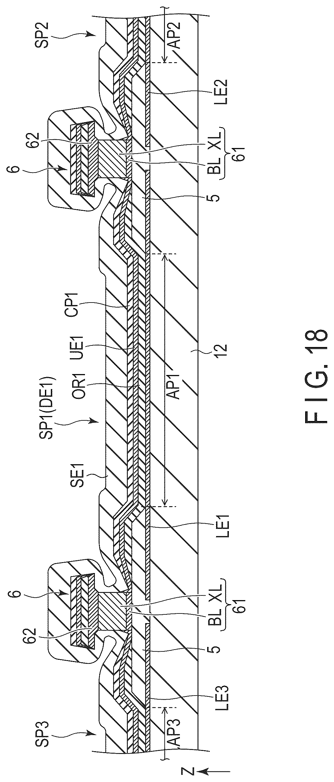 Patent US12317692 Figure 12 – Display device