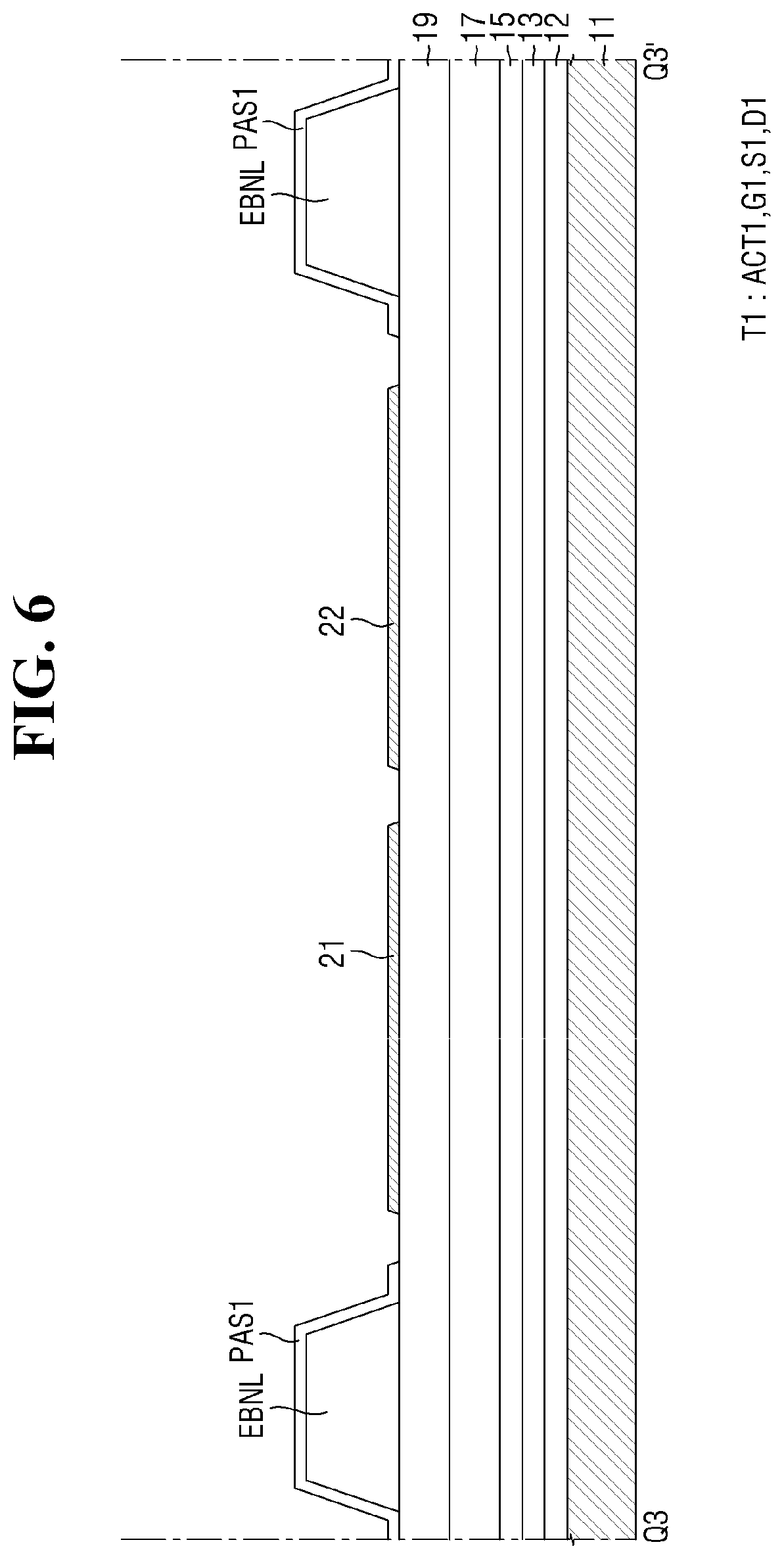 Patent US12317693 Figure 6 – Display device and method of manufacturing the same