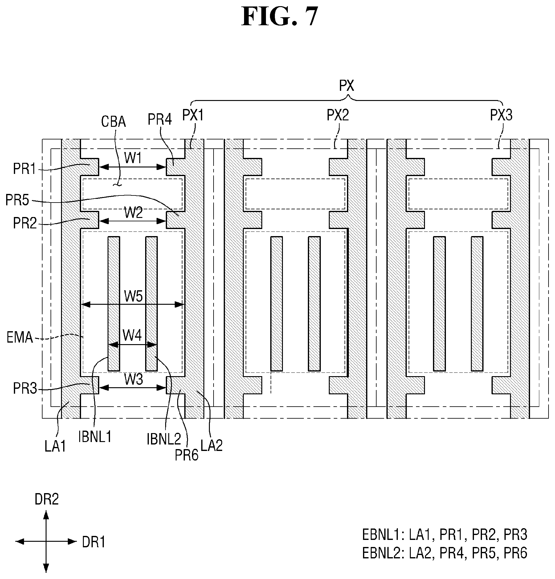 Patent US12317693 Figure 7 – Display device and method of manufacturing the same
