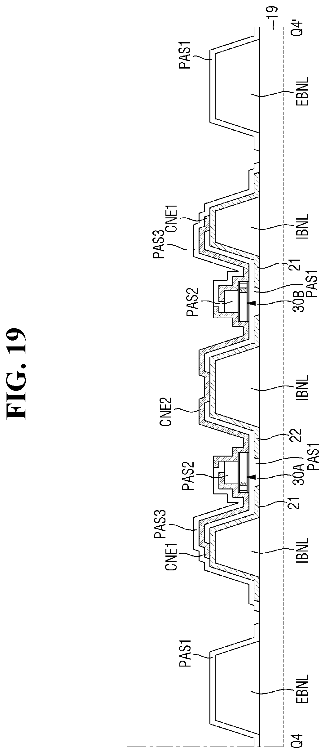 Patent US12317693 Figure 19 – Display device and method of manufacturing the same