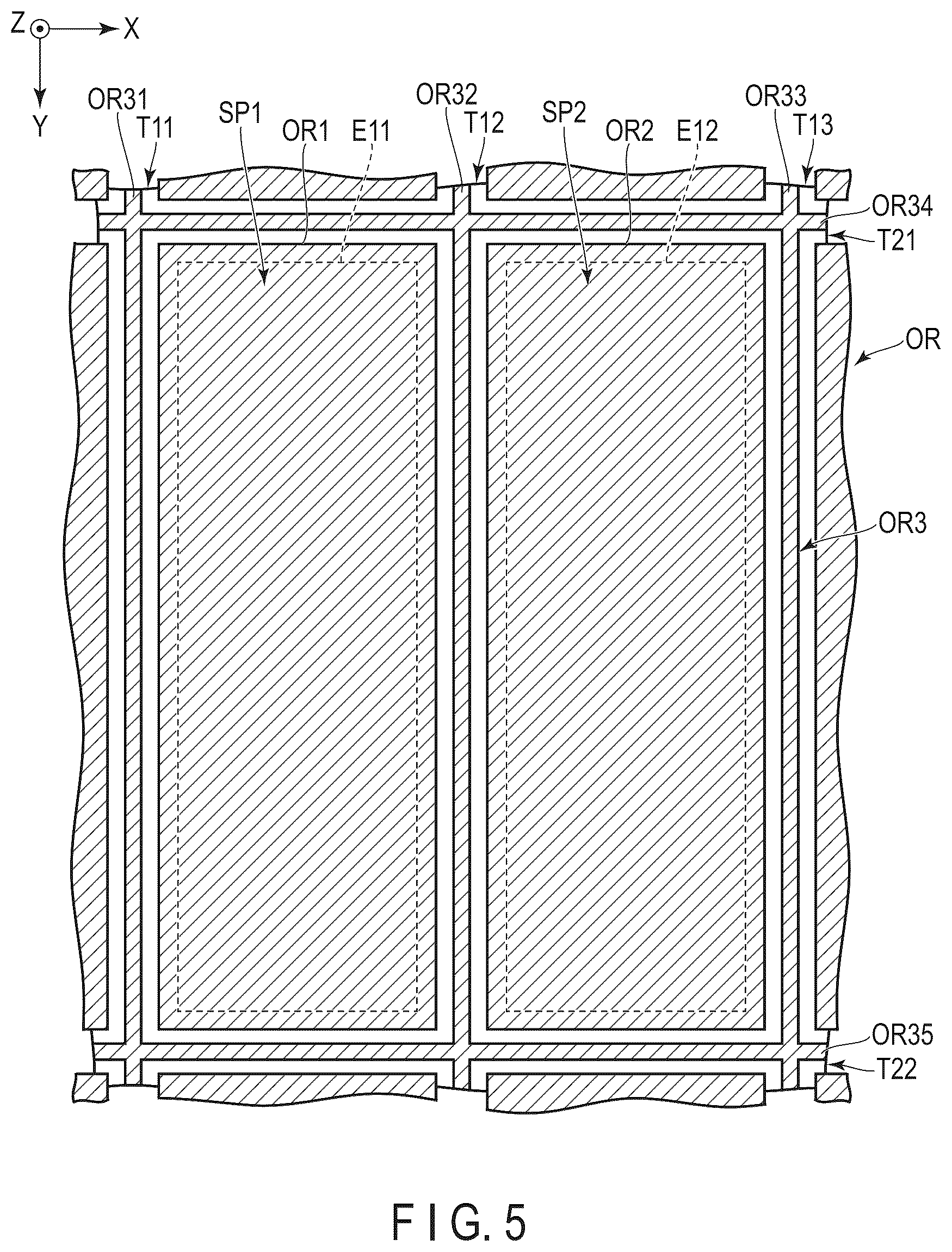 Patent US12317694 Figure 5 – Display device