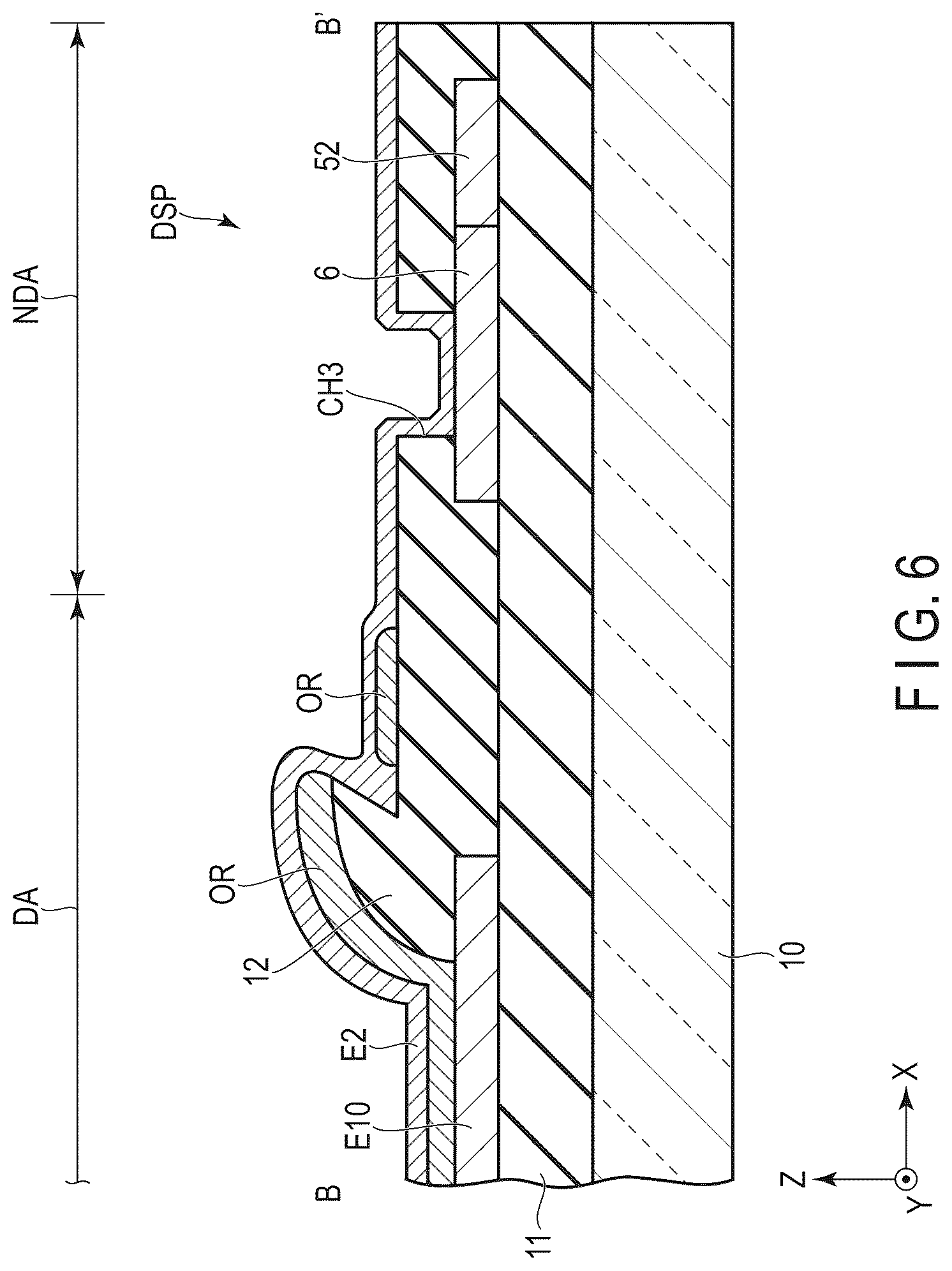 Patent US12317694 Figure 6 – Display device