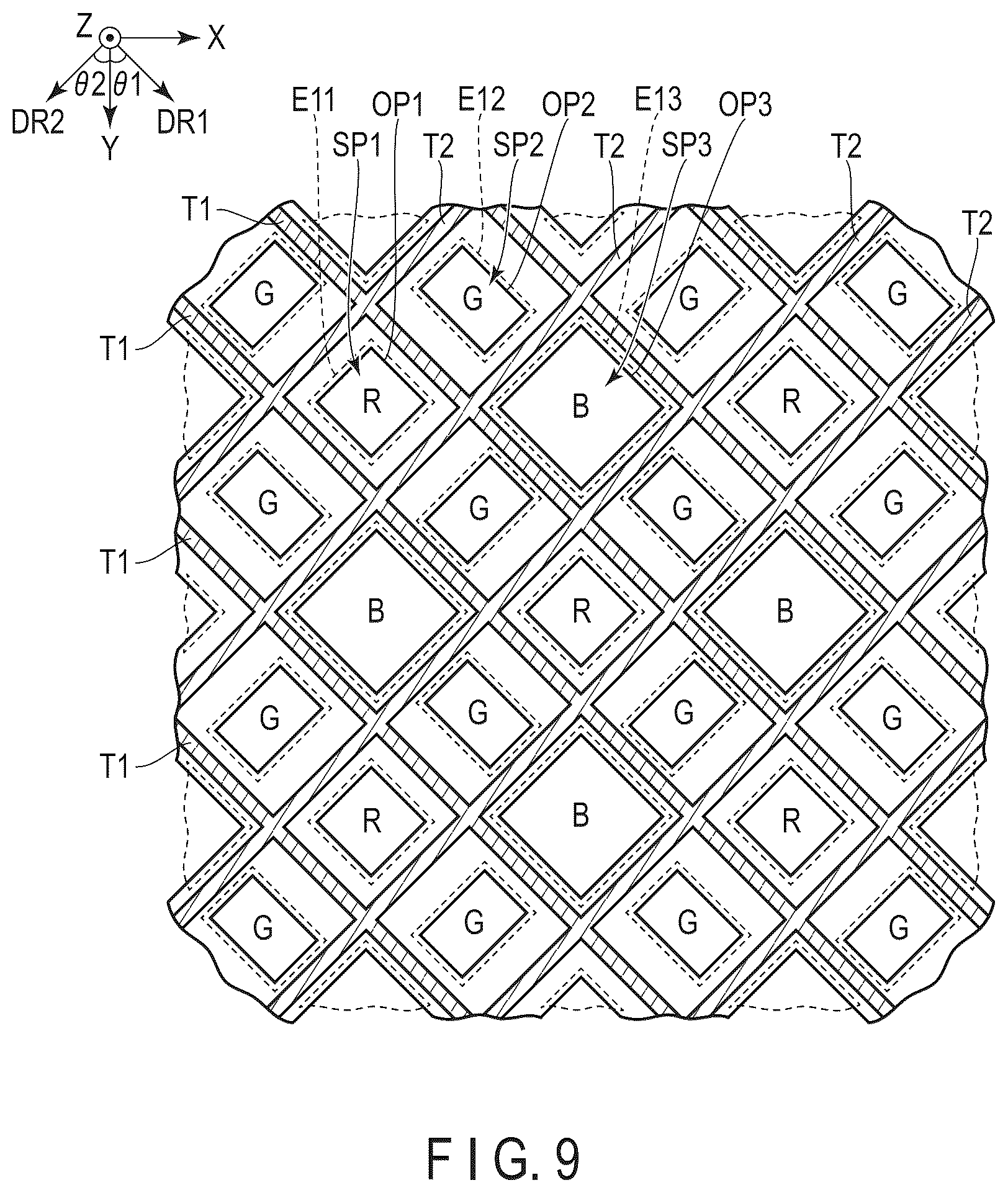 Patent US12317694 Figure 9 – Display device
