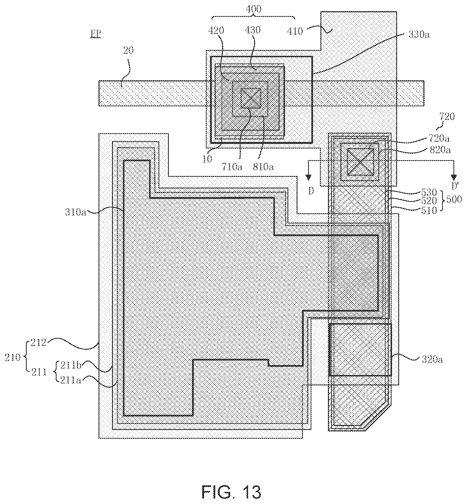 Patent US12317695 Figure 12 – Light-emitting substrate and display apparatus