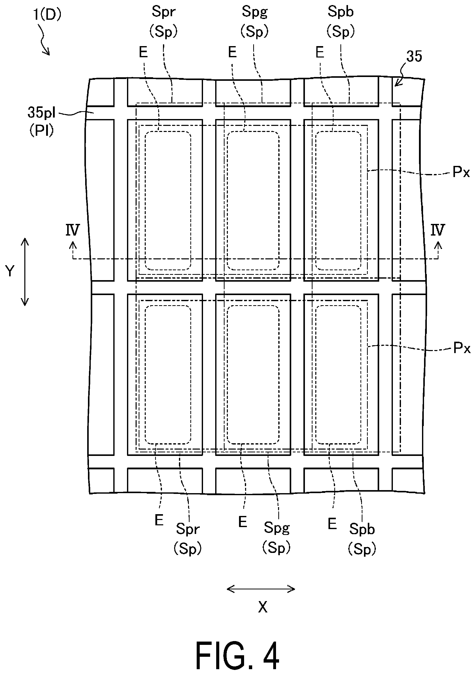 Patent US12317696 Figure 4 – Display device