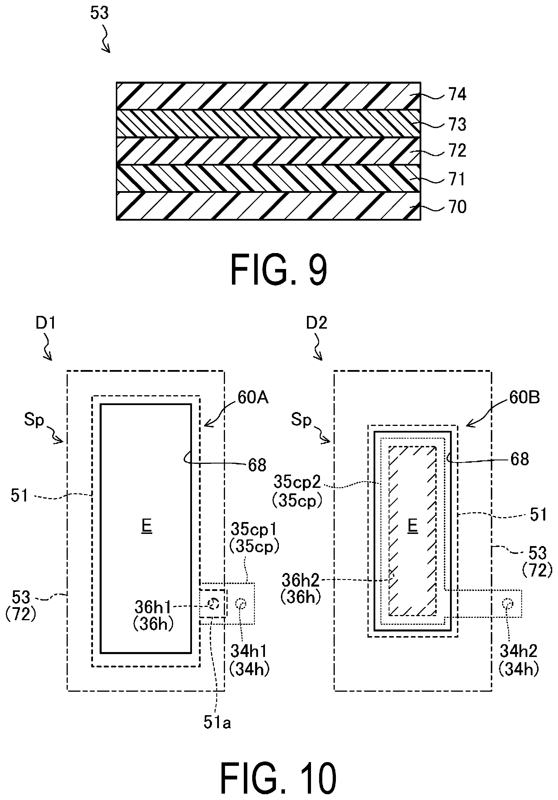 Patent US12317696 Figure 9 – Display device
