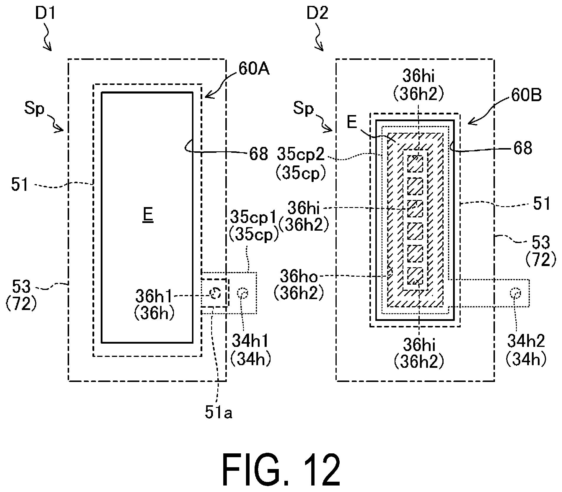 Patent US12317696 Figure 11 – Display device