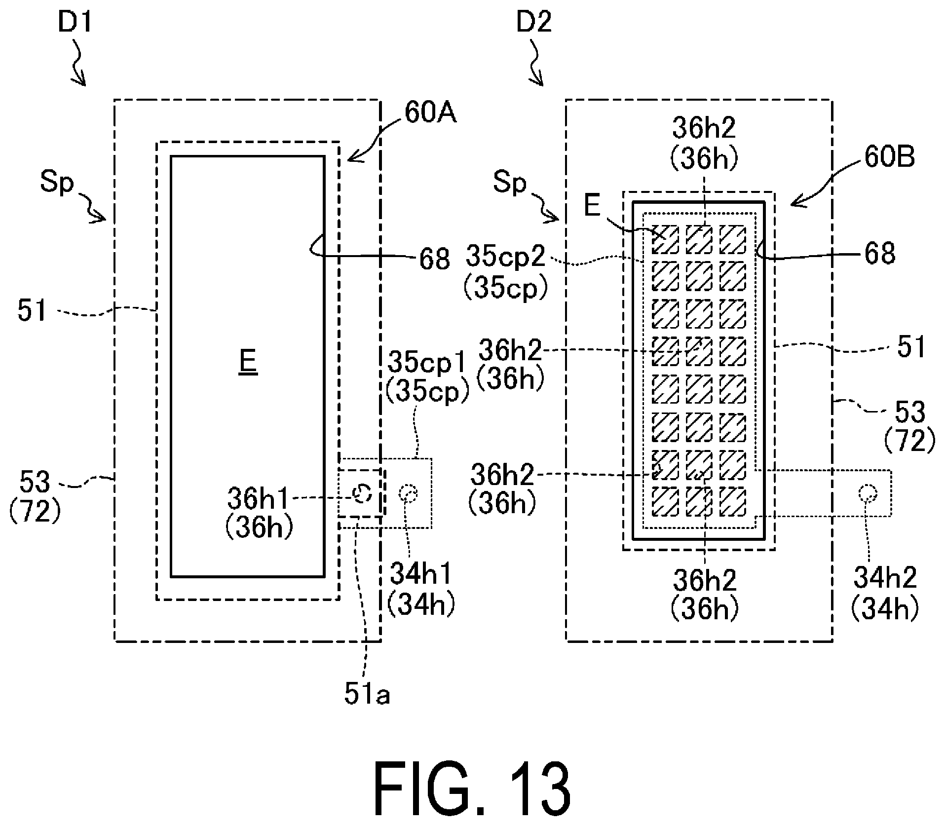 Patent US12317696 Figure 12 – Display device