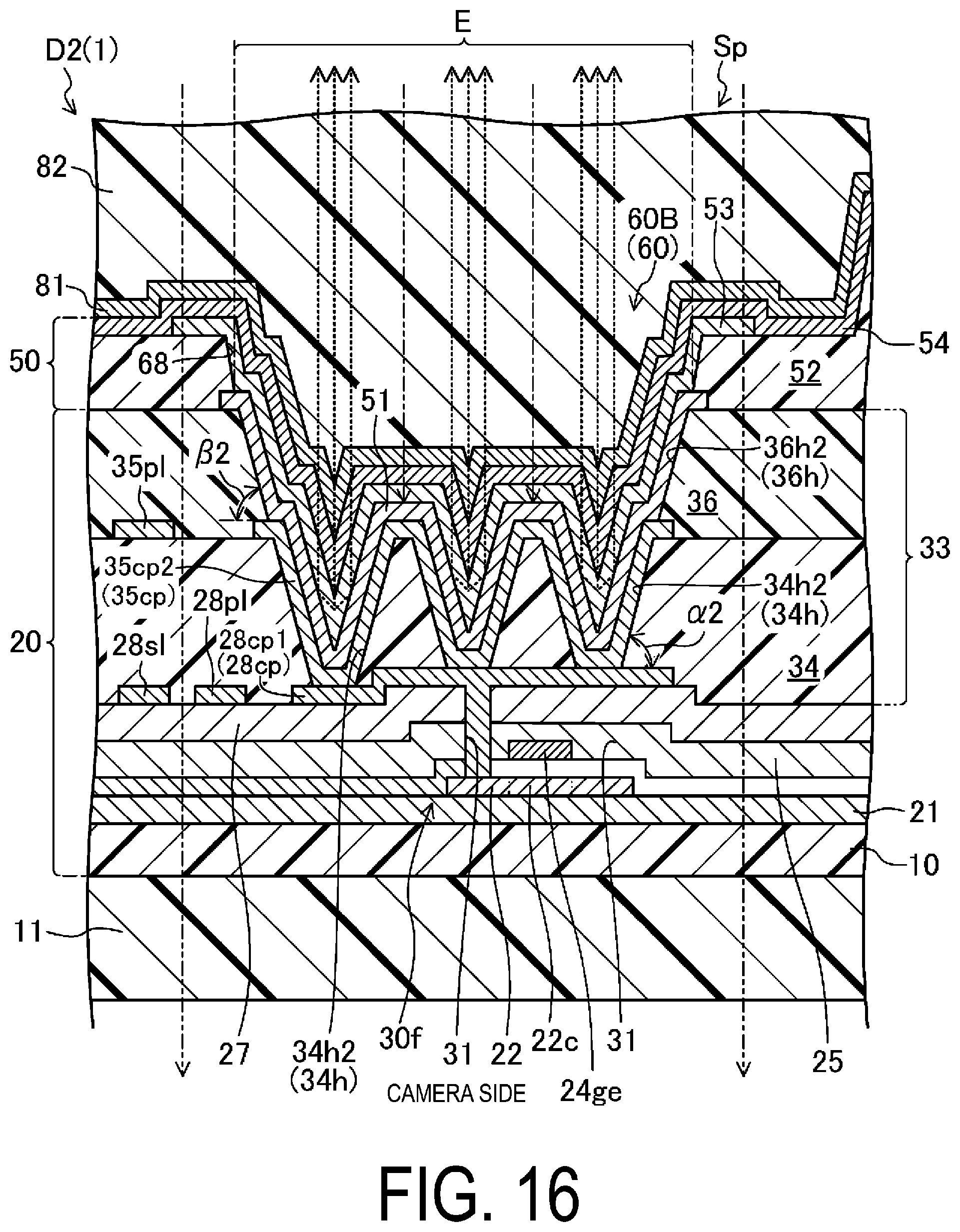 Patent US12317696 Figure 15 – Display device