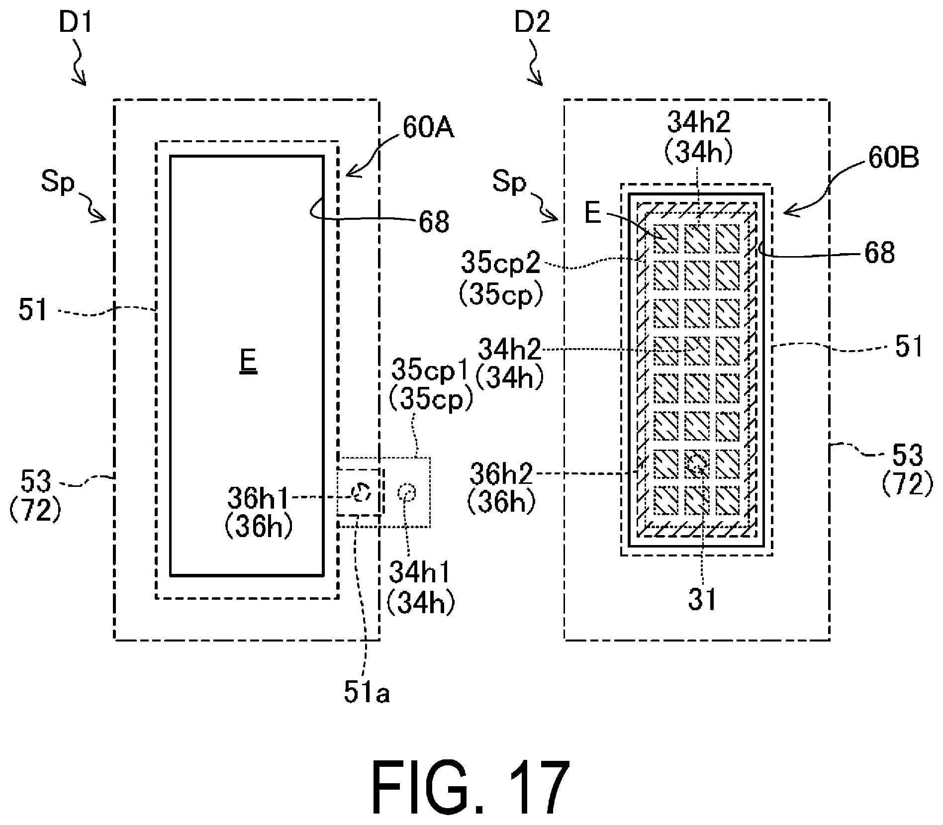 Patent US12317696 Figure 16 – Display device